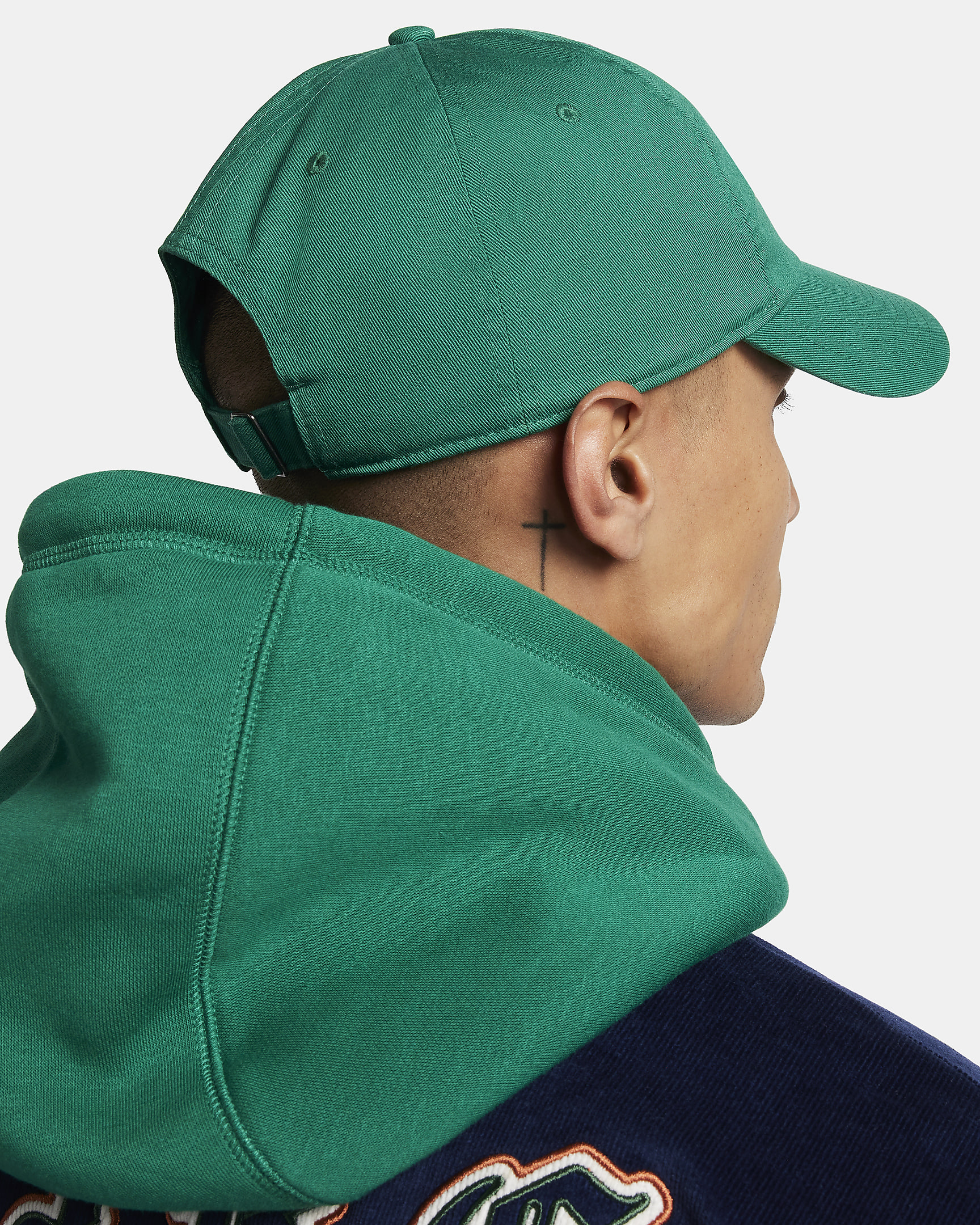 Nike Club Unstructured Futura Wash Cap - Malachite/White