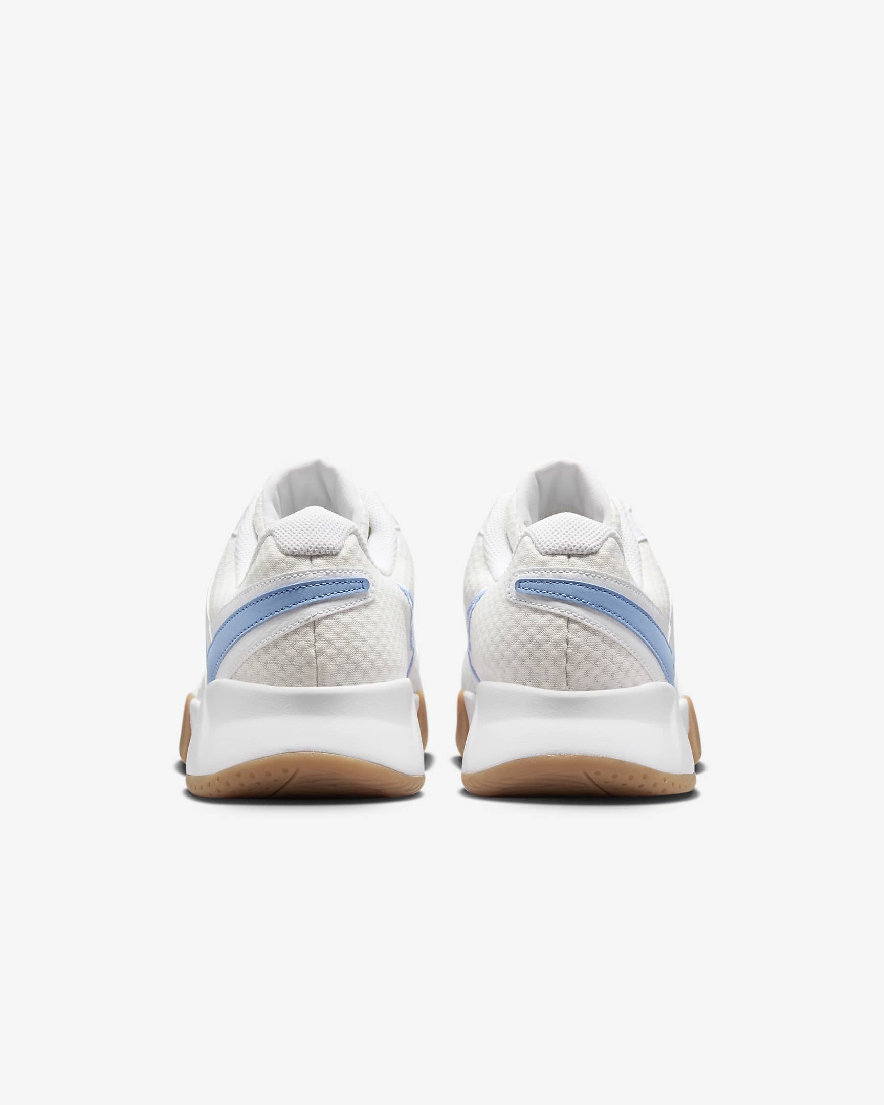 NikeCourt Lite 4 男款網球鞋 - 白色/Sail/Gum Light Brown/Light Blue