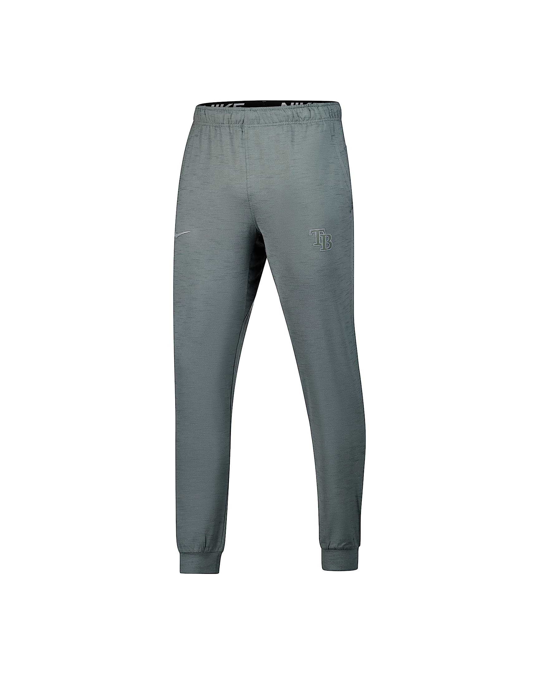 Tampa Bay Rays Travel Men’s Nike Dri-FIT MLB Pants - Grey Heather
