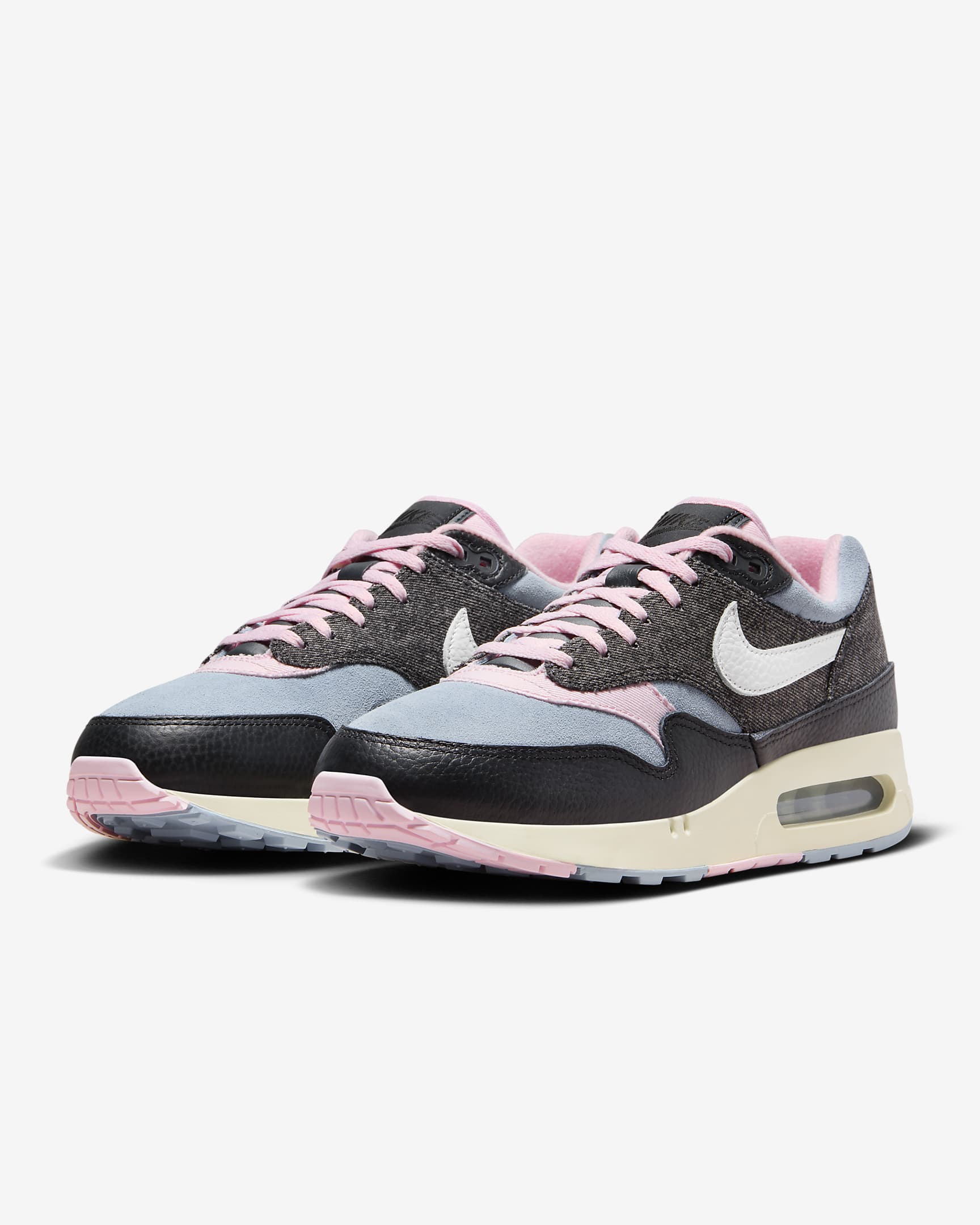 รองเท้าผู้ชาย Nike Air Max 1 '86 Premium - ดำ/Anthracite/Pink Foam/Summit White