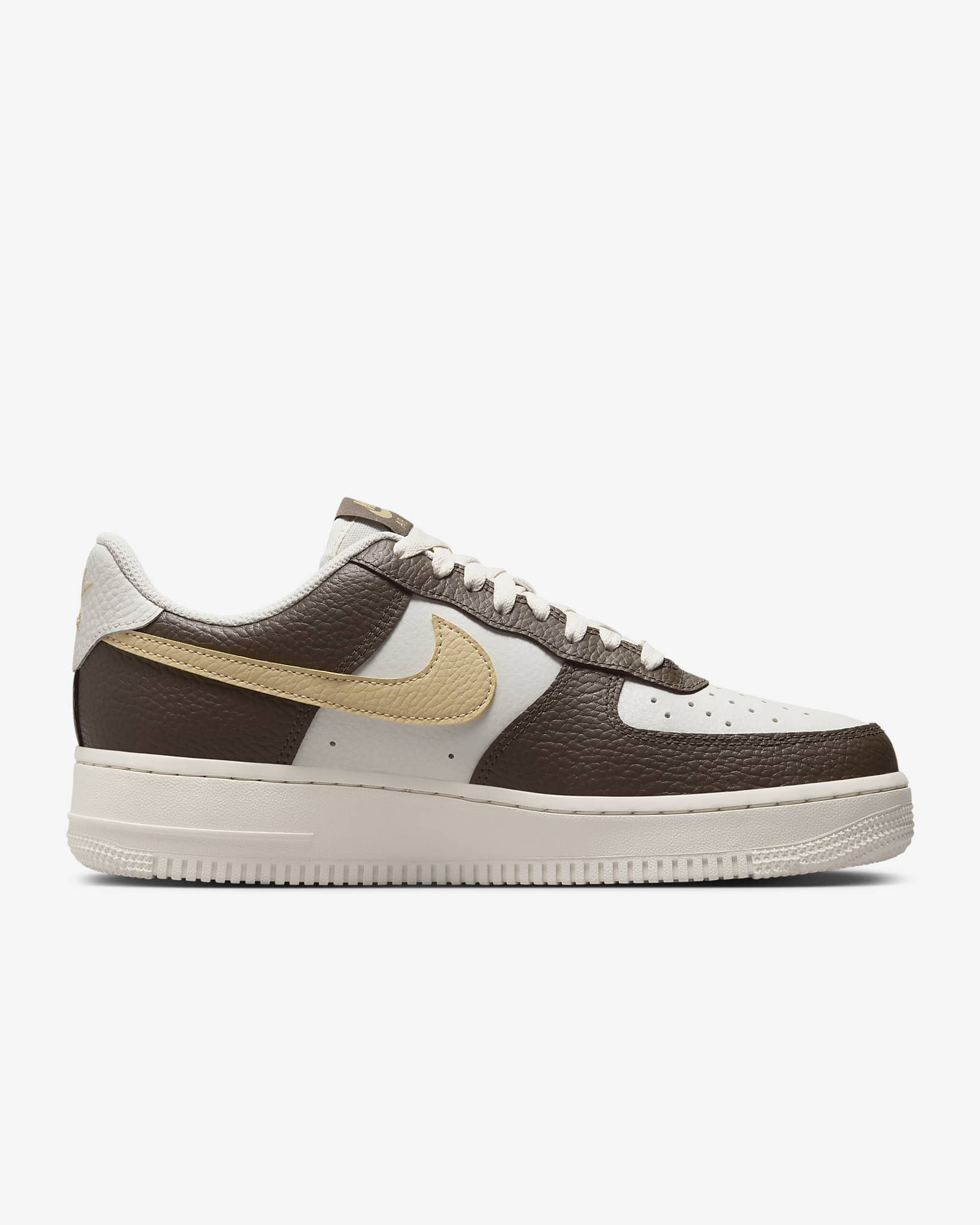 Sapatilhas Nike Air Force 1 '07 para mulher - Phantom/Ironstone/Sesame