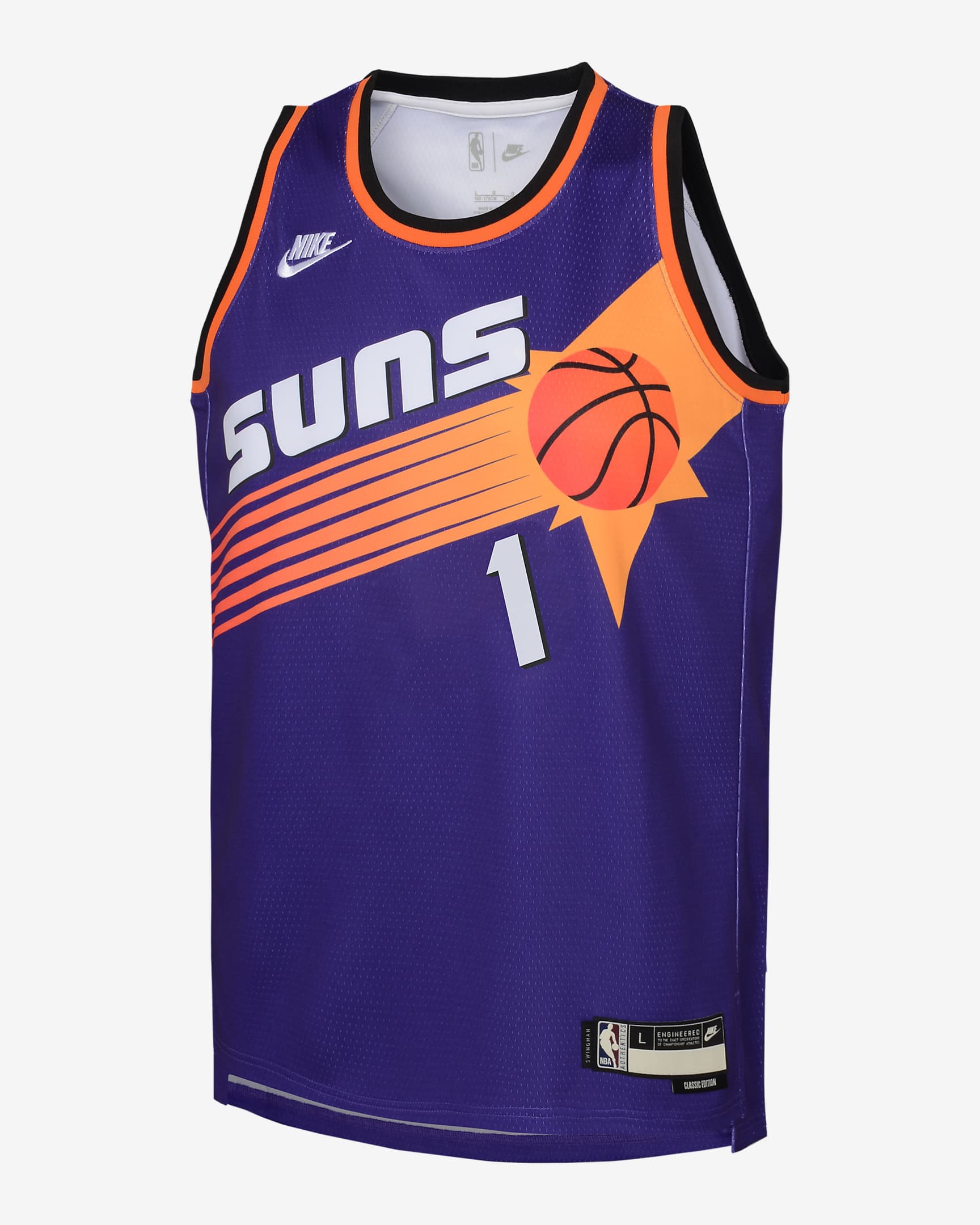 Maillot Nike Dri FIT NBA Swingman Devin Booker Phoenix Suns Pour Enfant