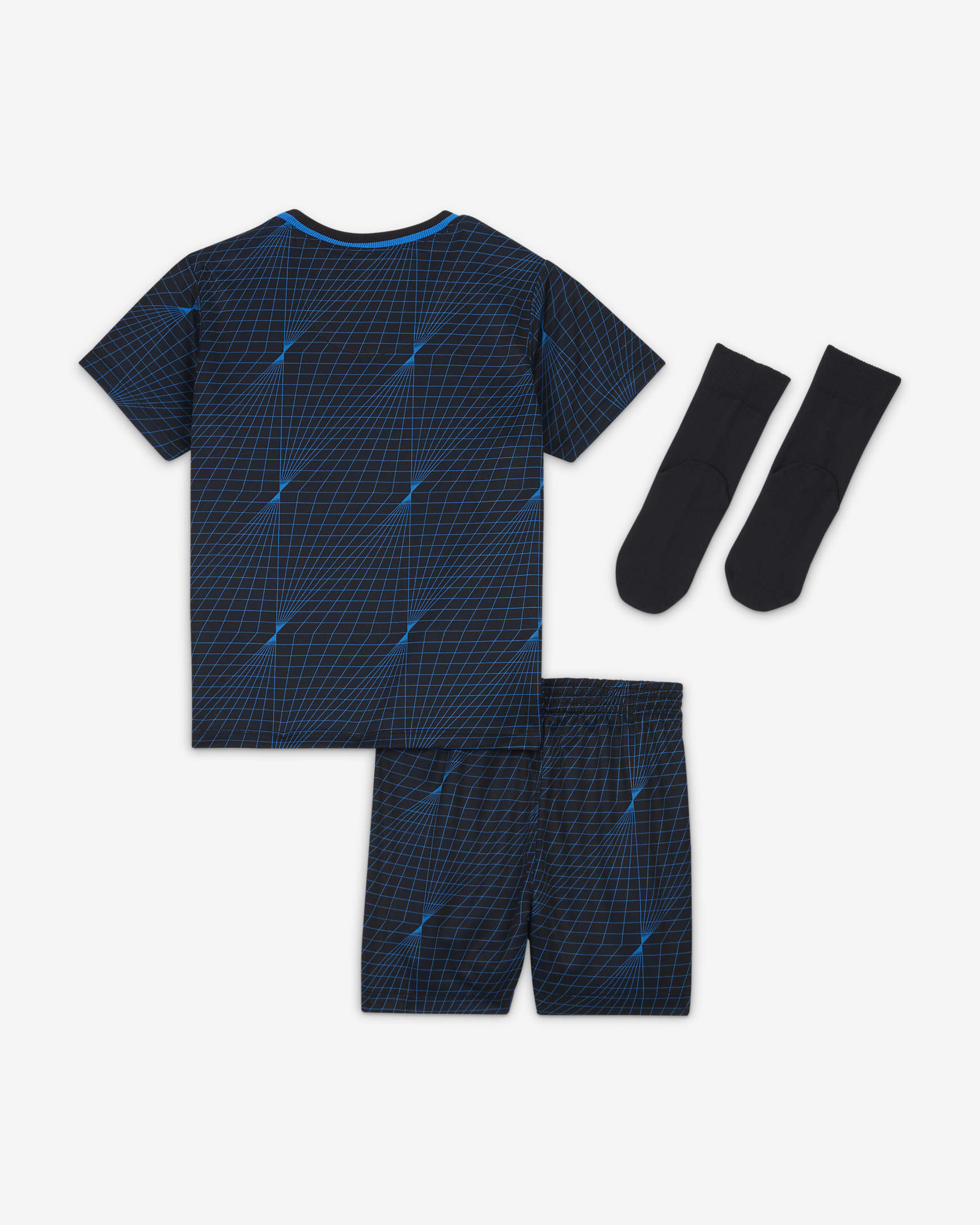 Chelsea F.C. 2023/24 Away Baby/Toddler Nike Dri-FIT 3-Piece Kit. Nike IL