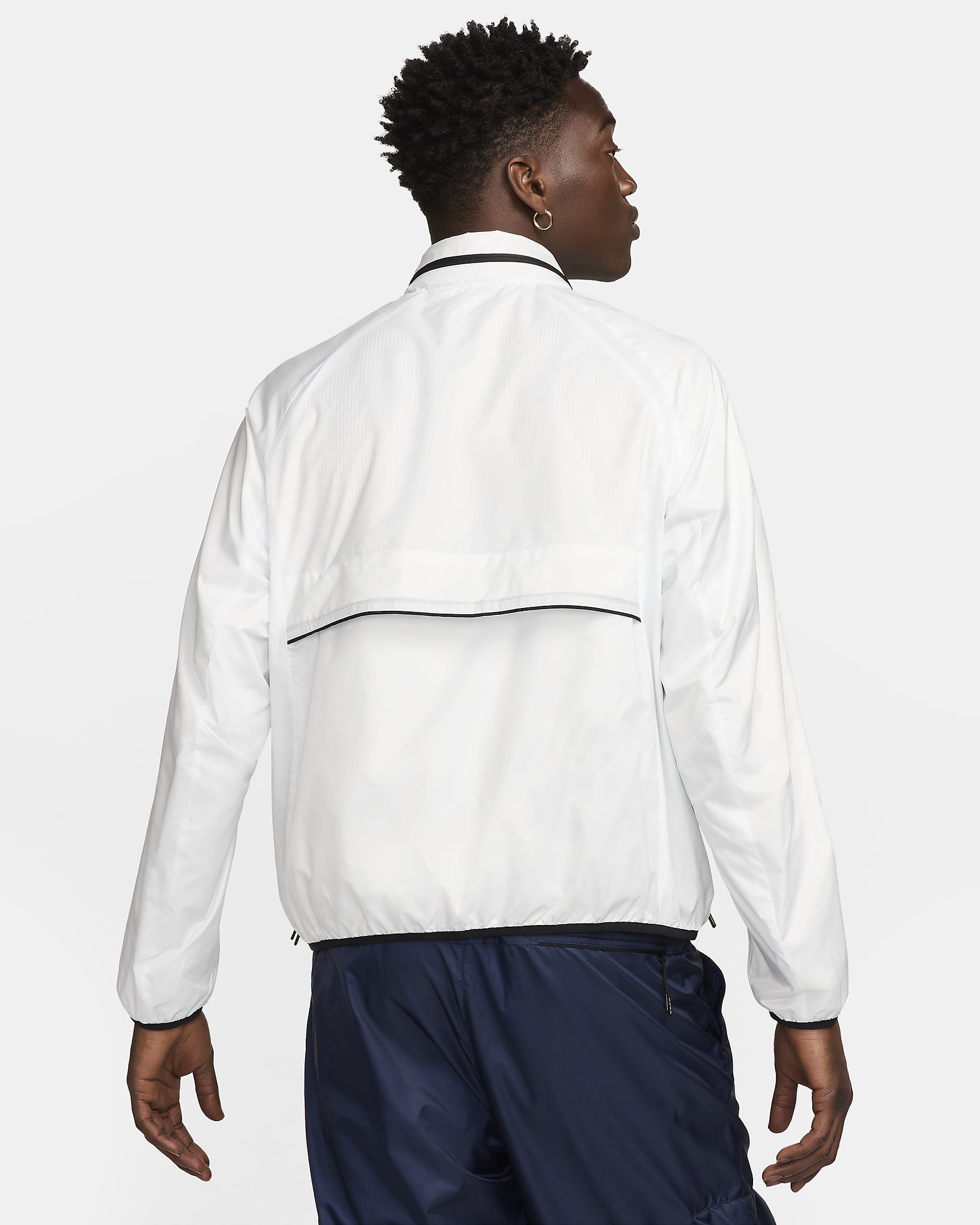 Veste Nike Football Halo FFF pour homme - Summit White/Club Gold