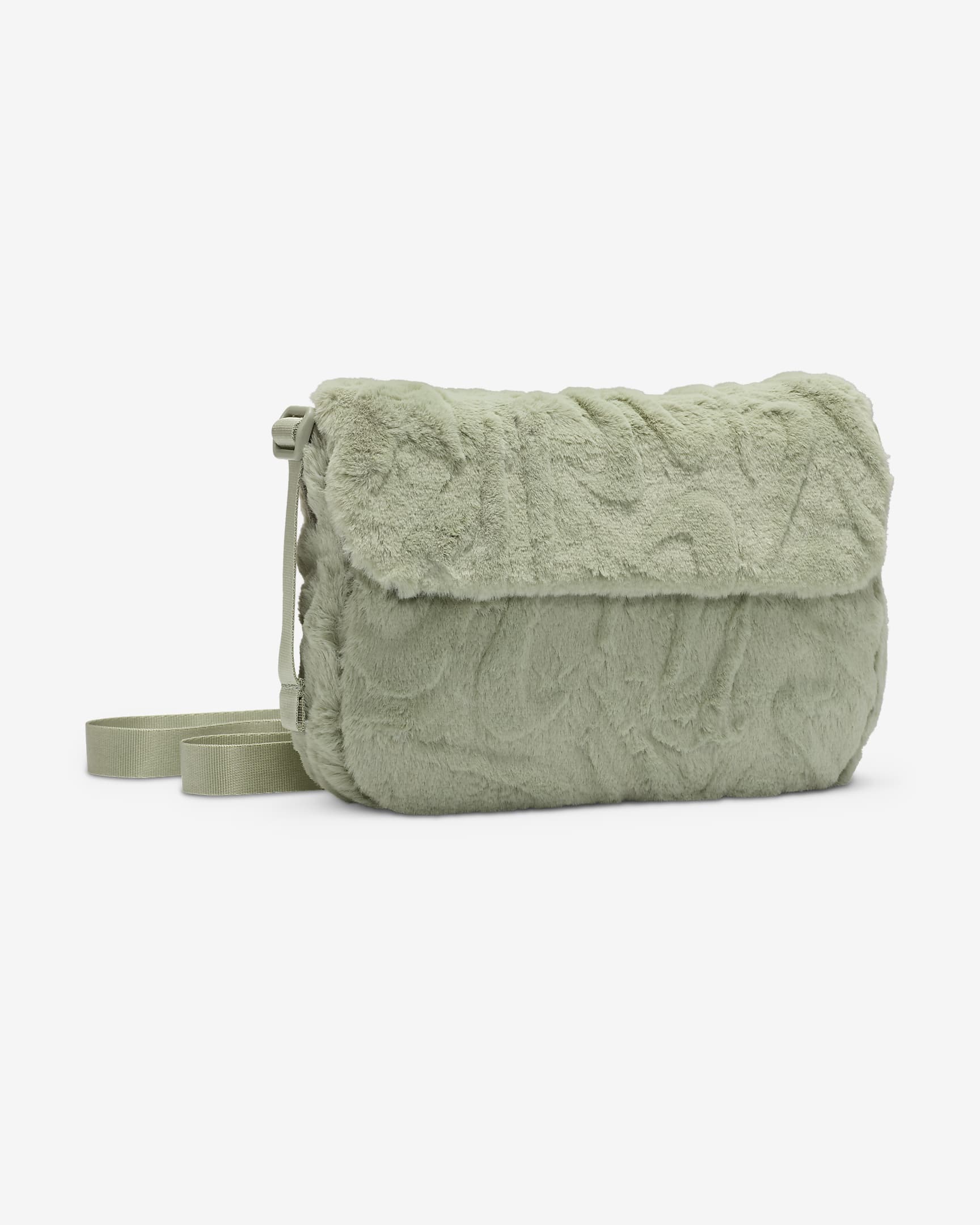 Nike Sportswear Futura 365 Faux Fur Cross-Body Bag (1L) - Jade Horizon/Jade Horizon/Jade Horizon