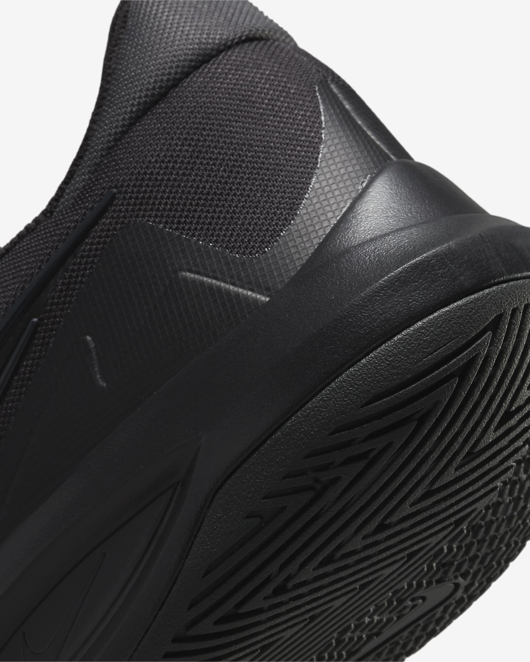 Nike Precision 6 Basketball Shoes - Black/Black/Anthracite