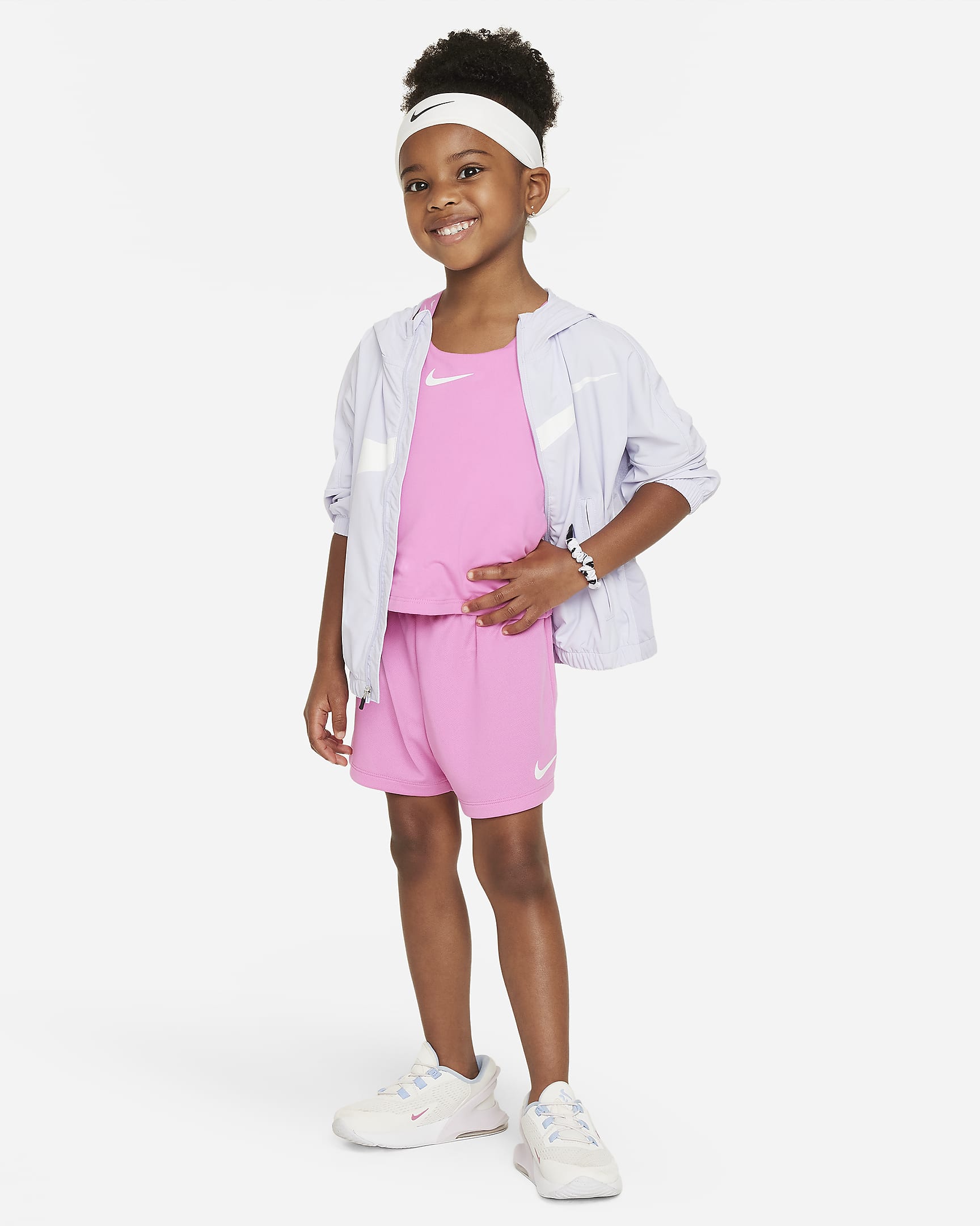 Nike Dri-FIT Trophy Toddler Shorts - Playful Pink