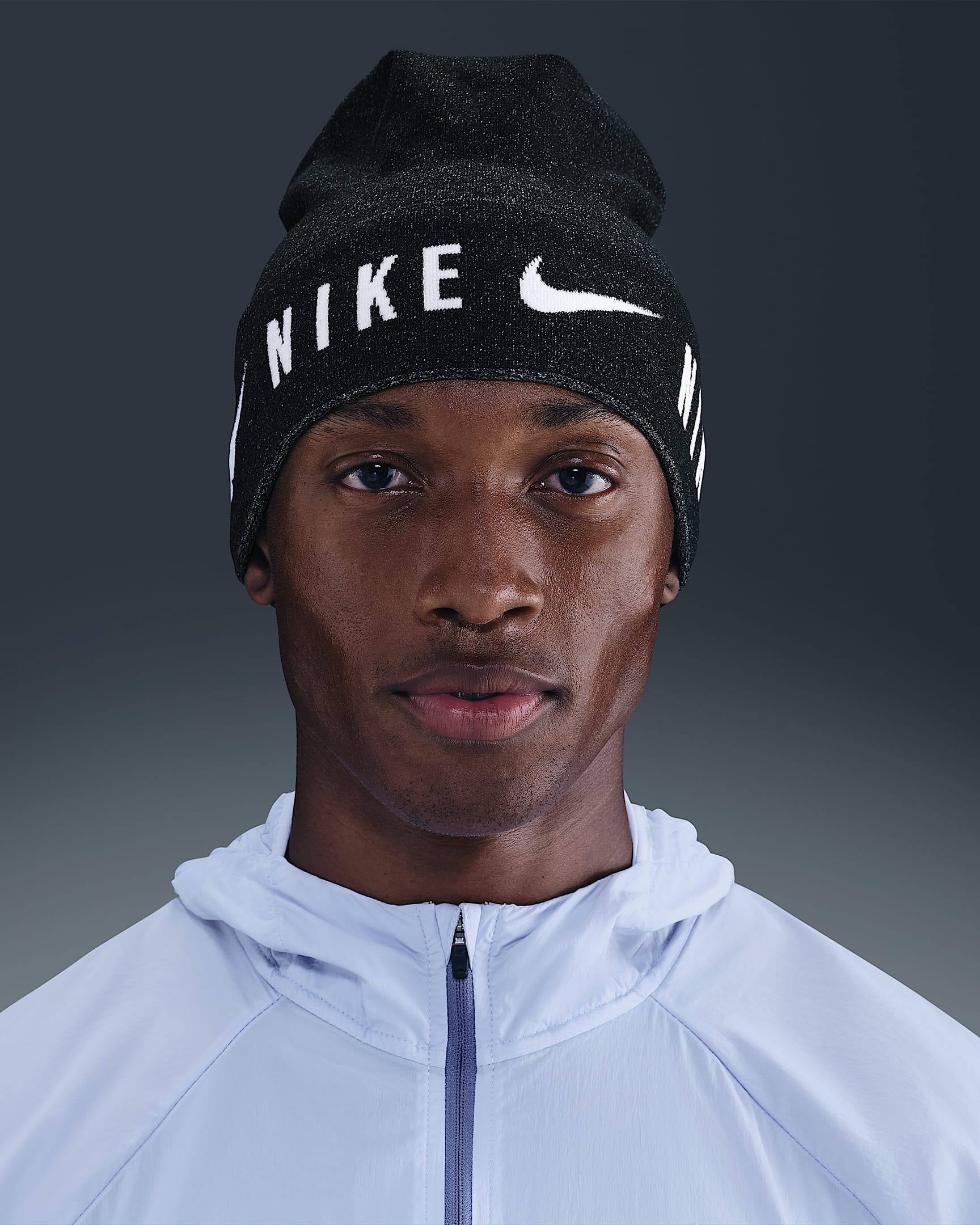 Nike Trail Dri-FIT Running Beanie - Black/Summit White
