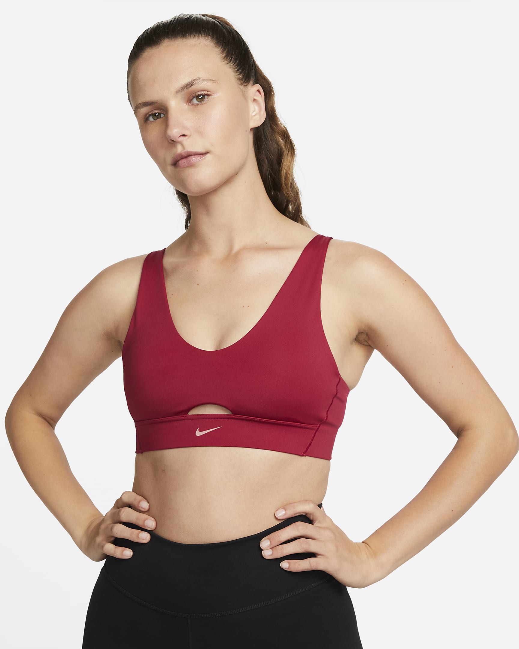 nike.com | Nike Indy Plunge Cutout Gepolsterter Sport-BH