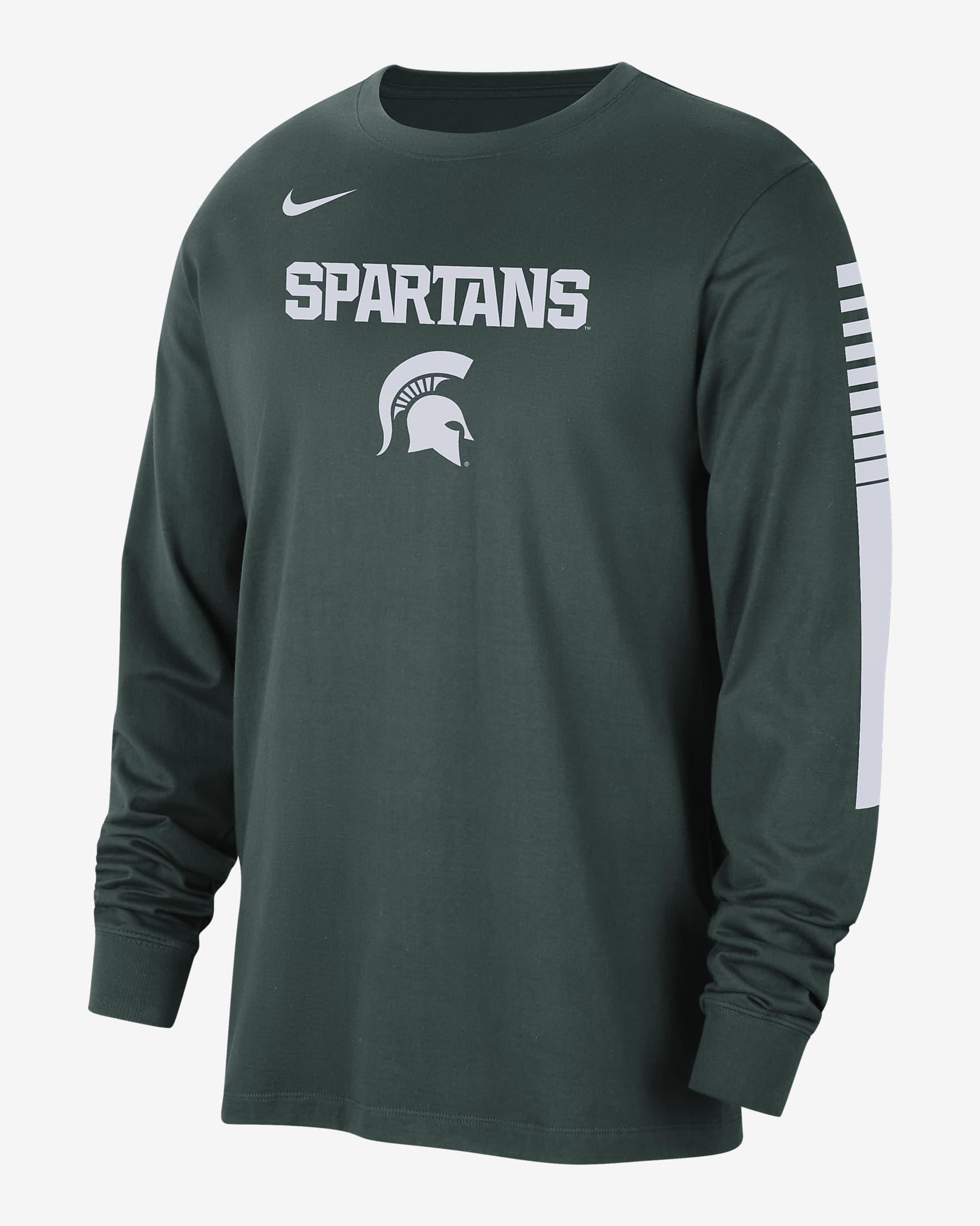 Playera de manga larga Nike College para hombre Michigan State. Nike.com