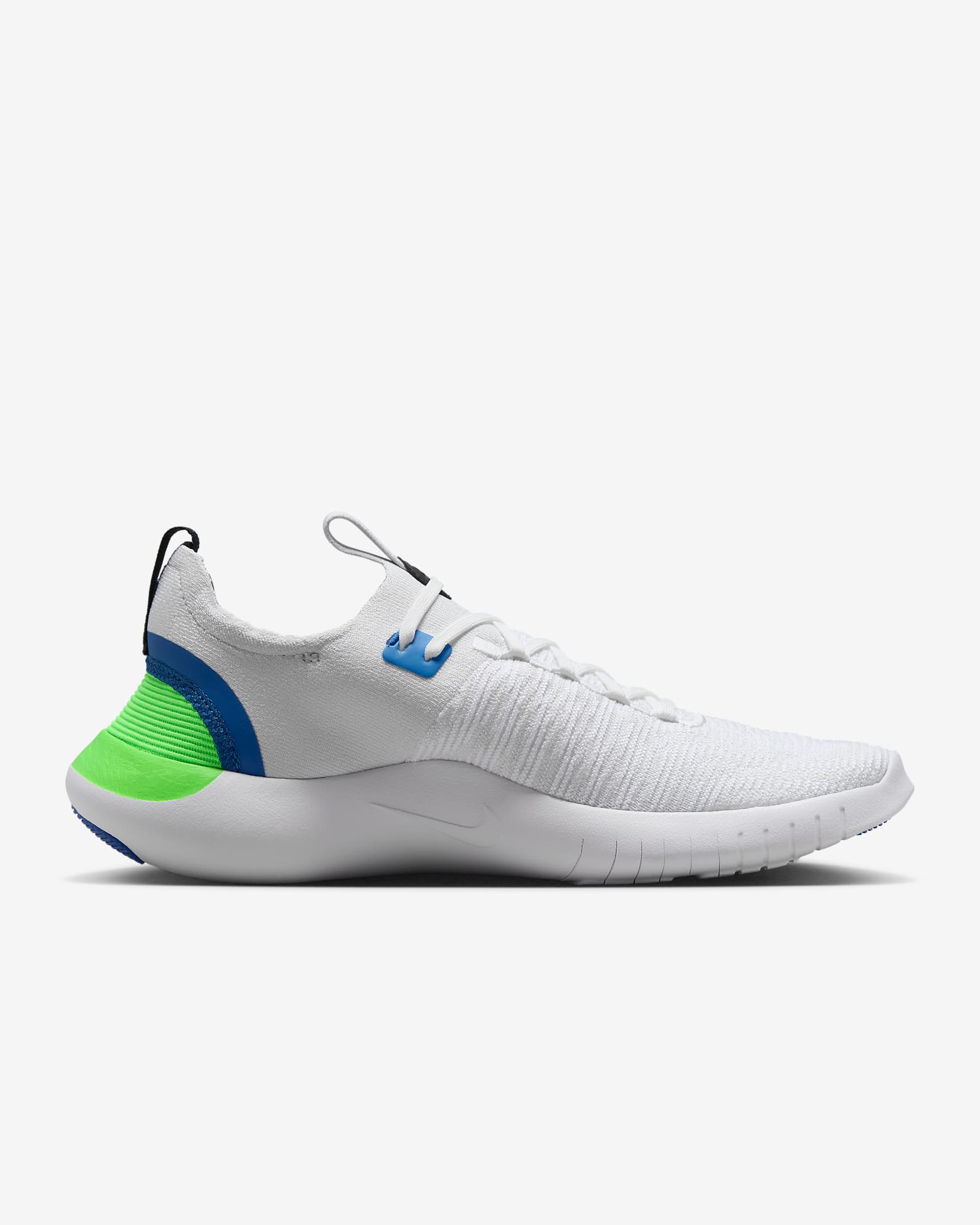 Nike Free RN NN Straßenlaufschuh für Herren - Weiß/Platinum Tint/Star Blue/Schwarz