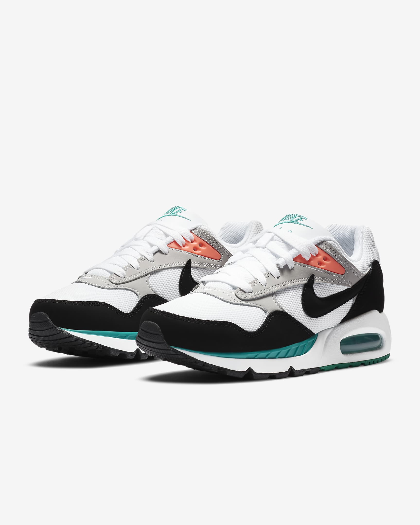 Nike Air Max Correlate Women's Shoes - White/New Green/Bright Mango/Black