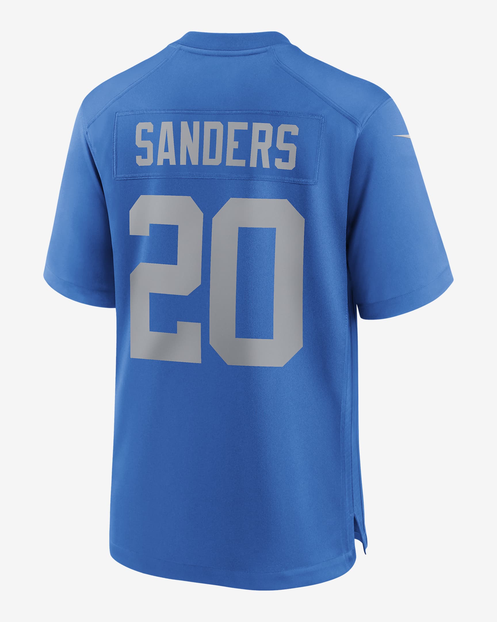 Barry Sanders Detroit Lions Men's Nike NFL Game Football Jersey - Blue