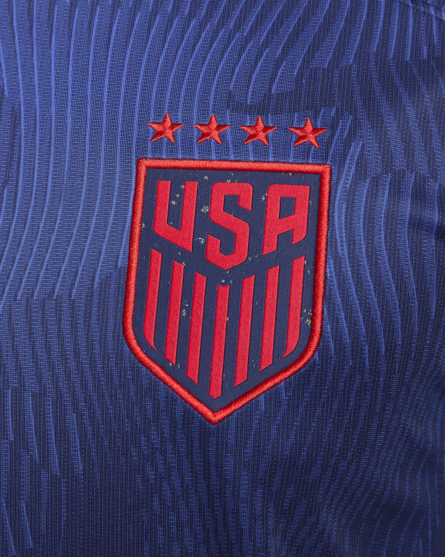 USWNT (4Star) 2023 Stadium Away Men's Nike DriFIT Soccer Jersey.