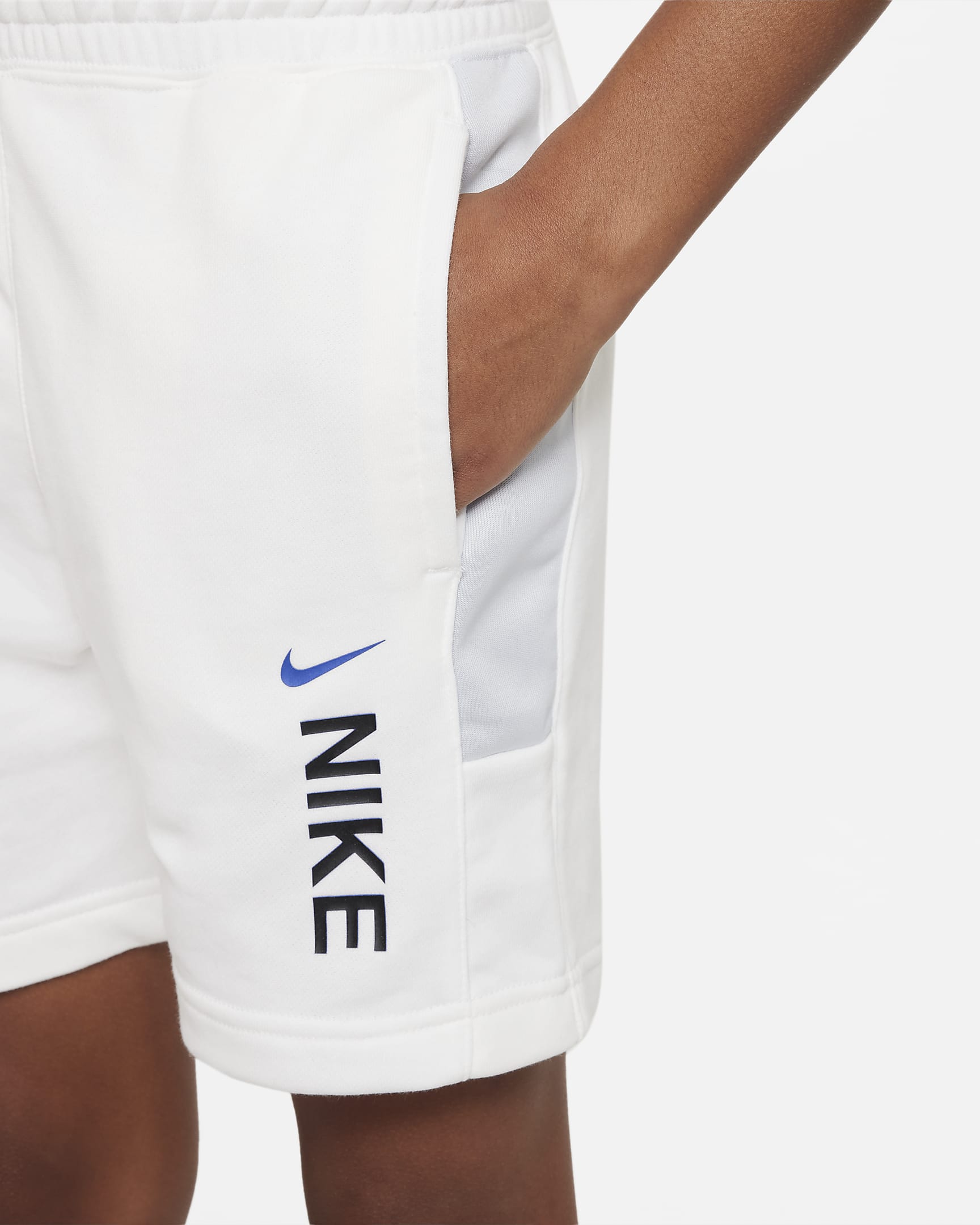 Nike Sportswear Hybrid Boys' French Terry Shorts. Nike CH