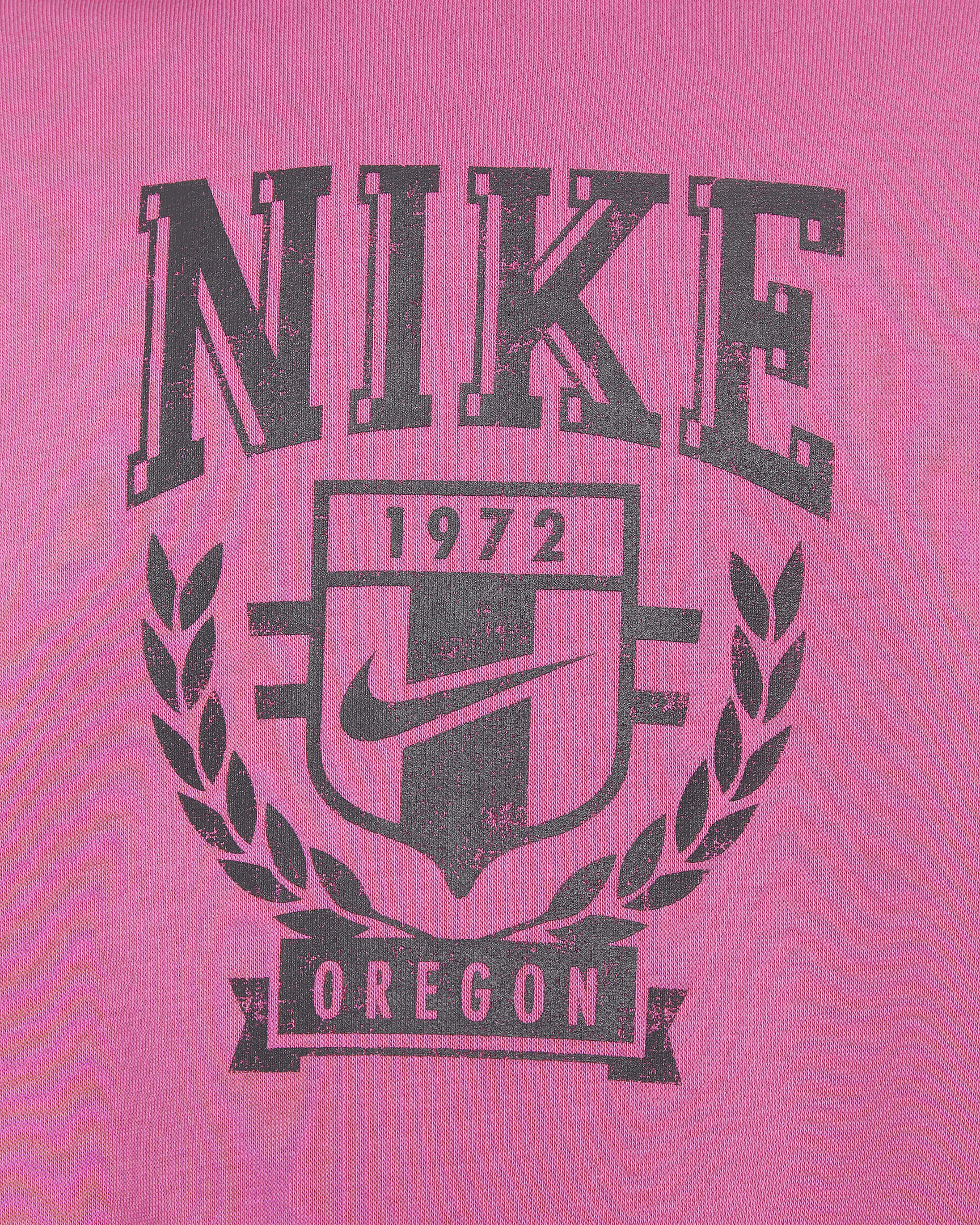 Sweat oversize à col ras-du-cou en tissu Fleece Nike Sportswear pour ado (fille) - Alchemy Pink