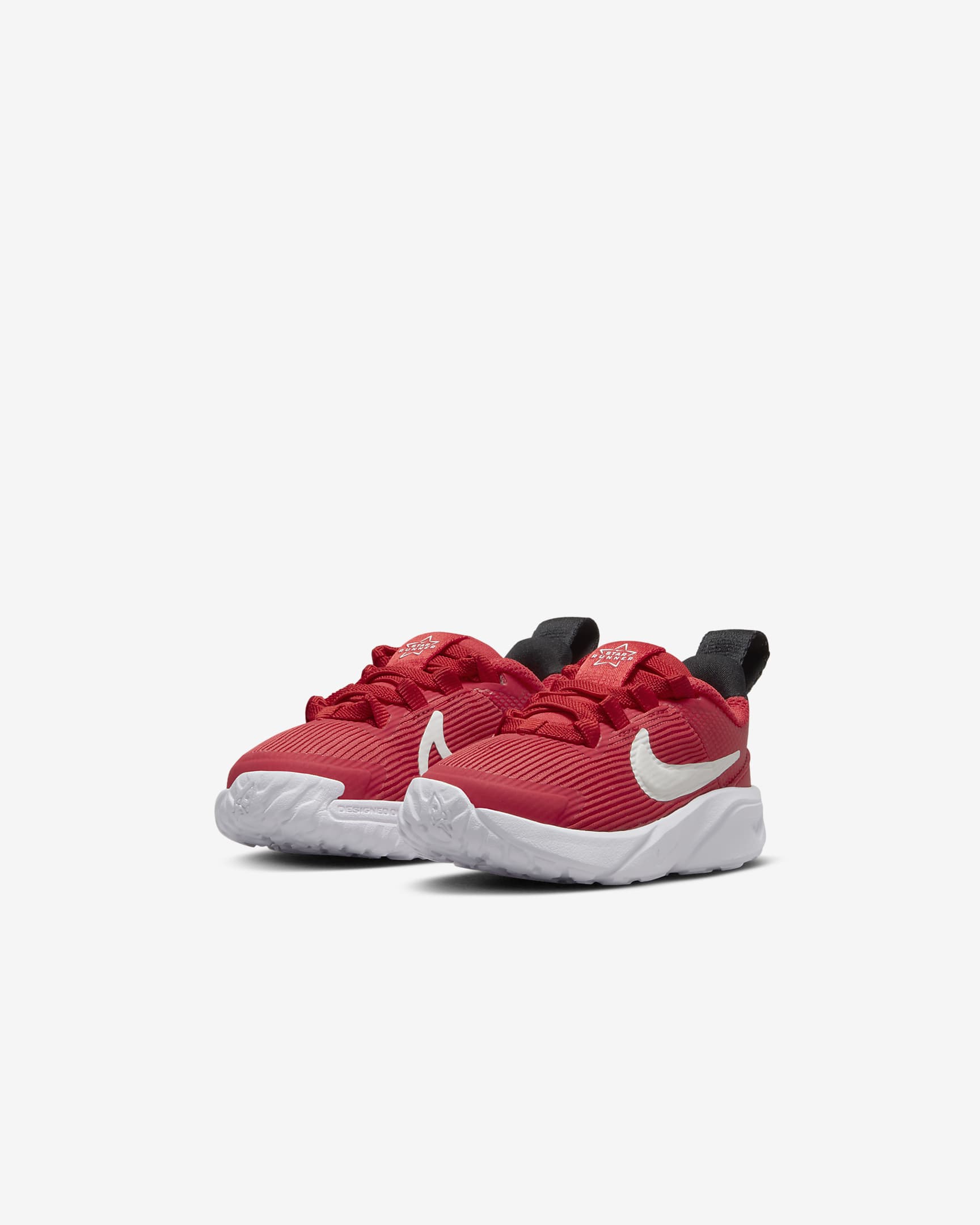 Nike Star Runner 4 sko til sped-/småbarn - University Red/Svart/Hvit/Summit White