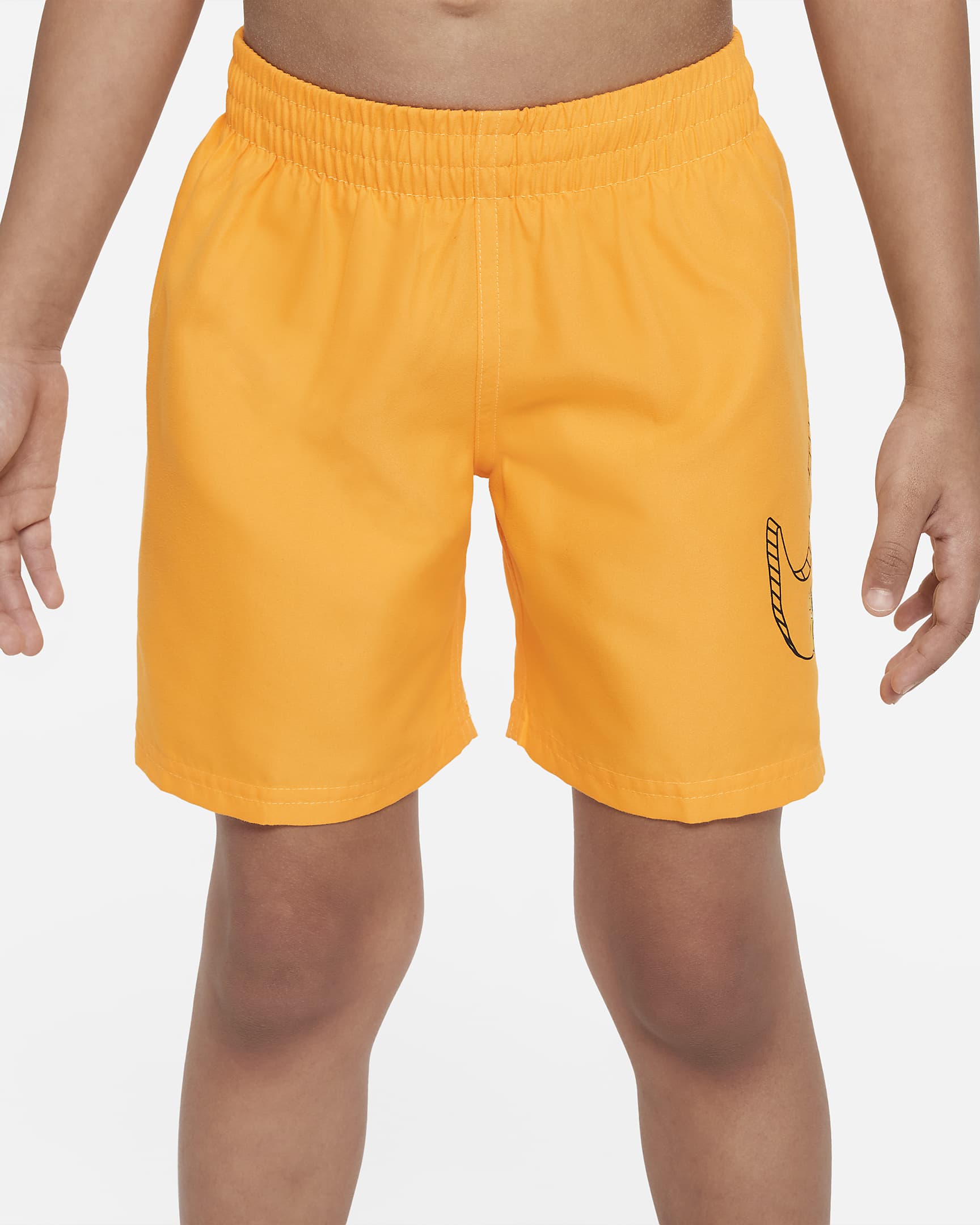 Traje de baño tipo short de vóleibol de 13 cm para niños talla pequeña - Reloj de sol