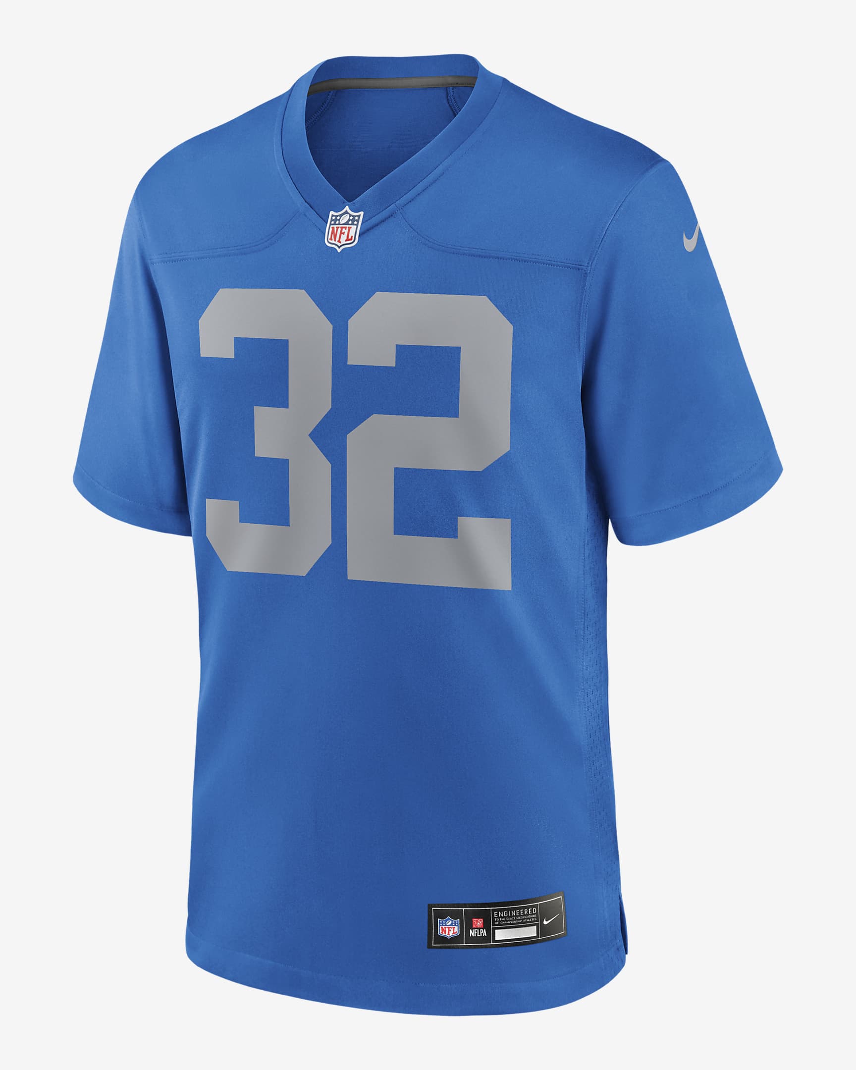 Brian Branch Detroit Lions Men's Nike NFL Game Football Jersey - Blue