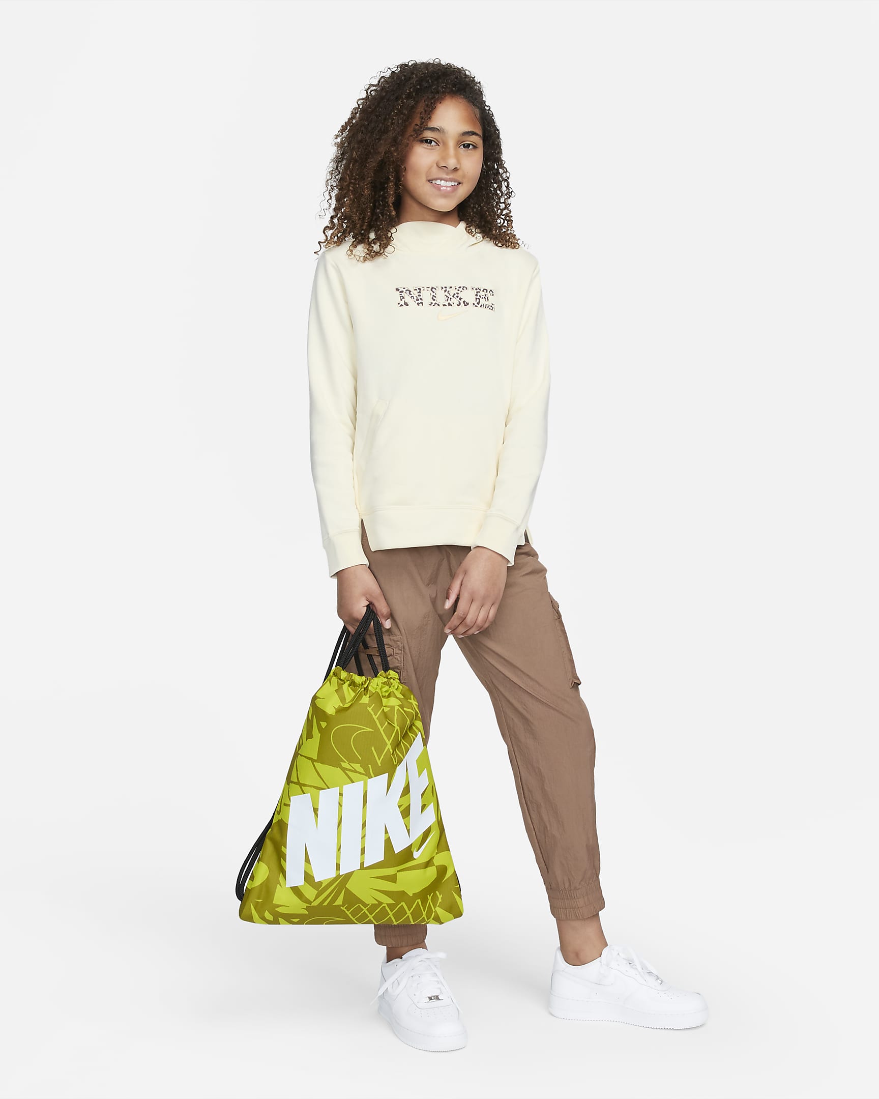 Nike Kids' Drawstring Bag (12L). Nike ID