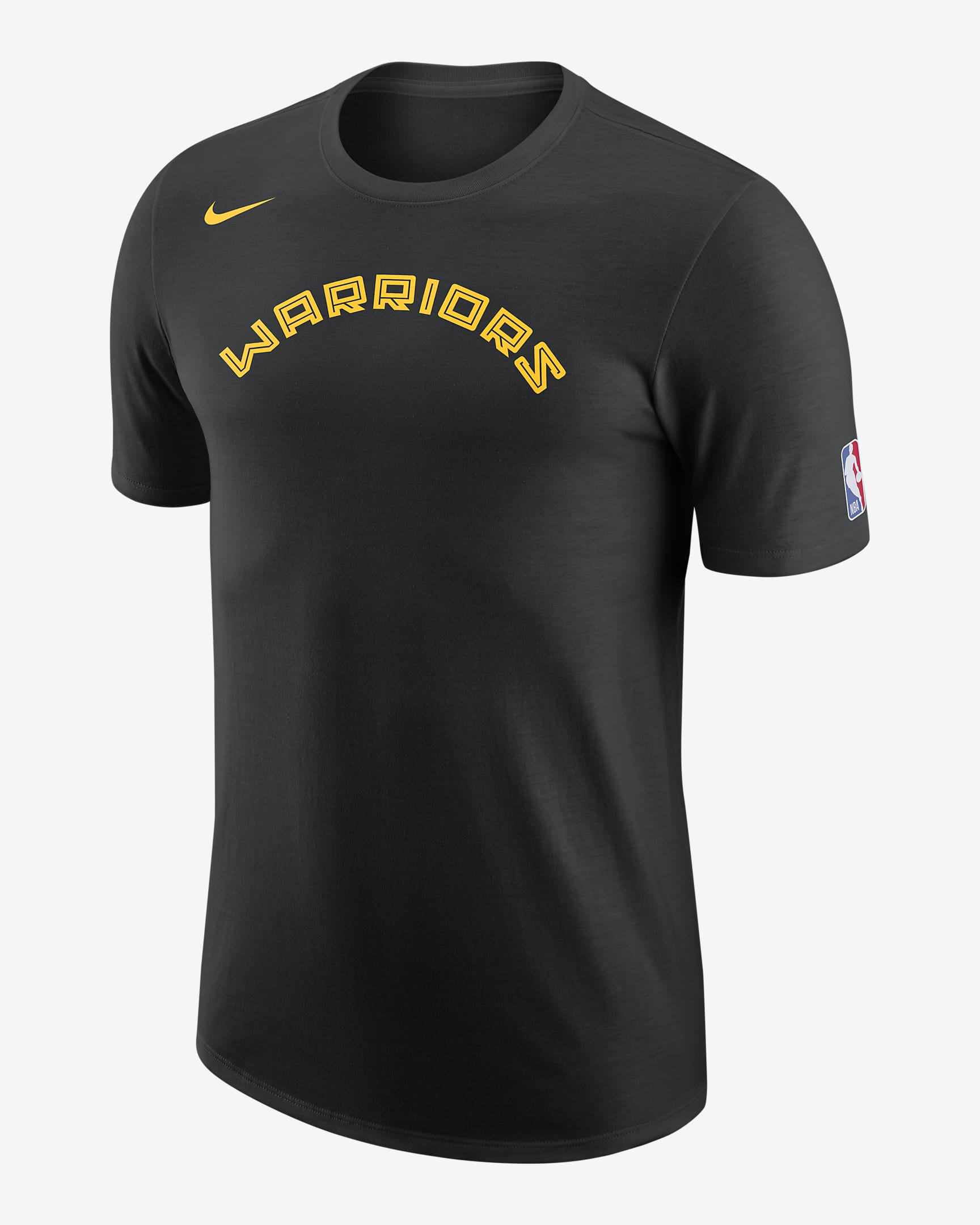 Golden State Warriors City Edition Men's Nike NBA Logo T-Shirt - Black