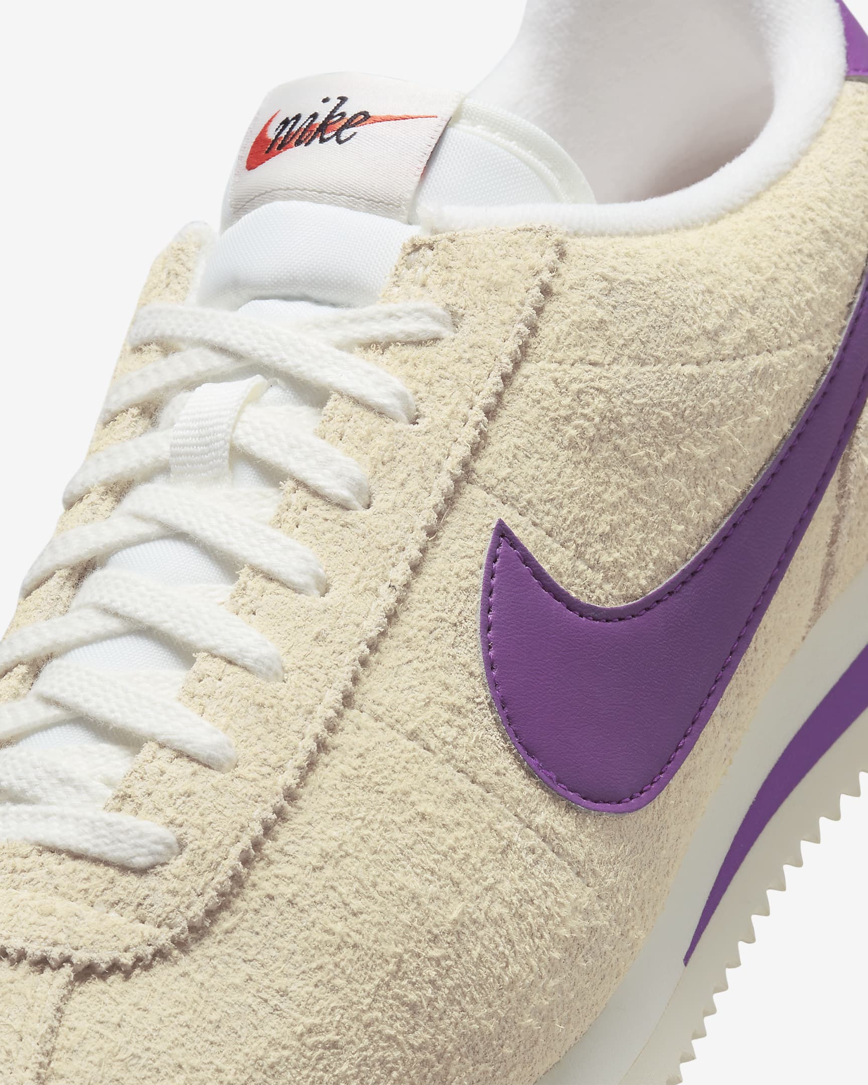 Nike Cortez Vintage Suede Women's Shoes - Muslin/Coconut Milk/Black/Viotech