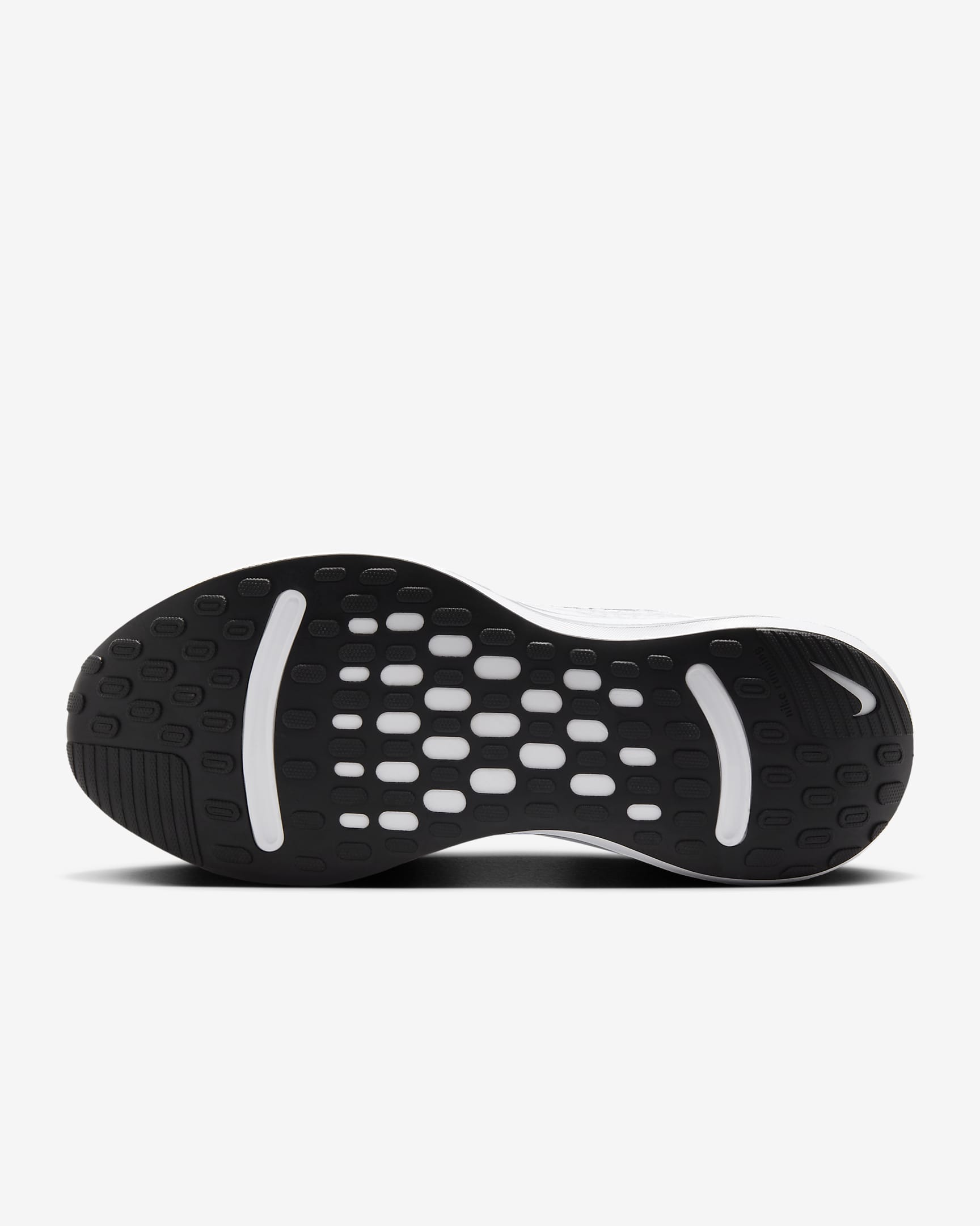 Sapatilhas de running para estrada Nike Journey Run para homem - Branco/Preto/Ashen Slate/Prateado metalizado