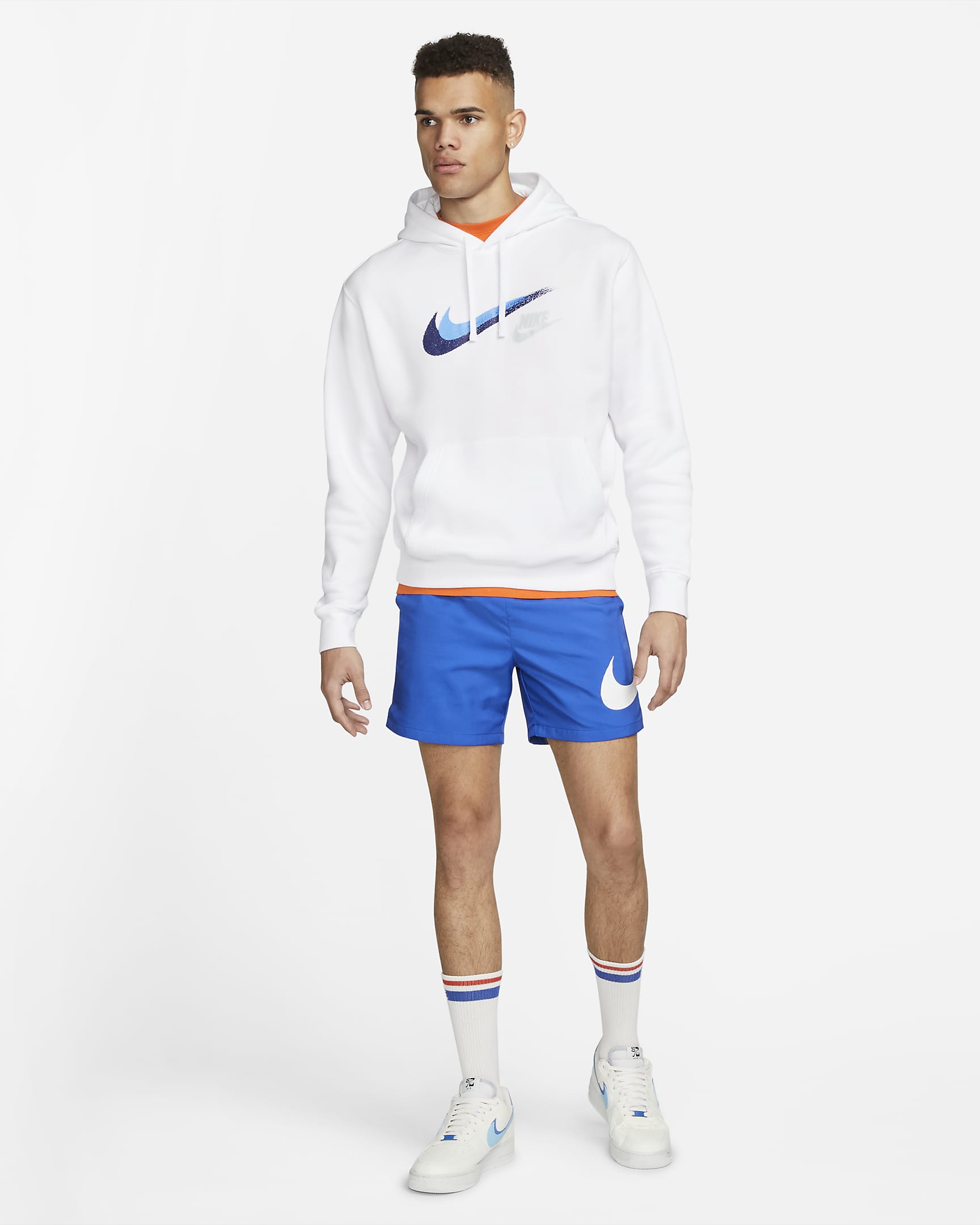 Nike Sportswear Sudadera con capucha - Hombre - Blanco