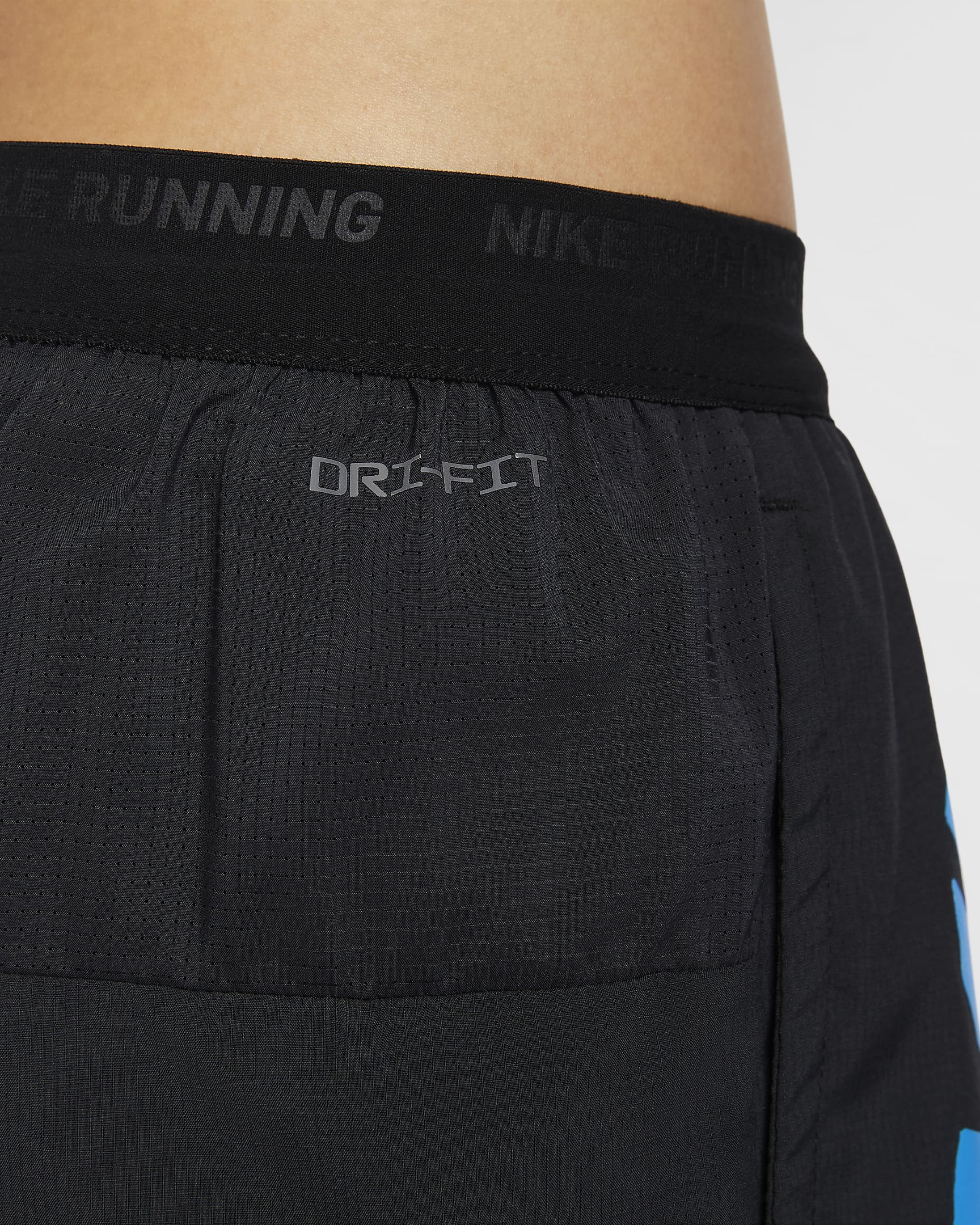 Nike Stride Run Energy Men's Dri-FIT 13cm (approx.) Brief-Lined Running Shorts - Black/Black/Light Photo Blue