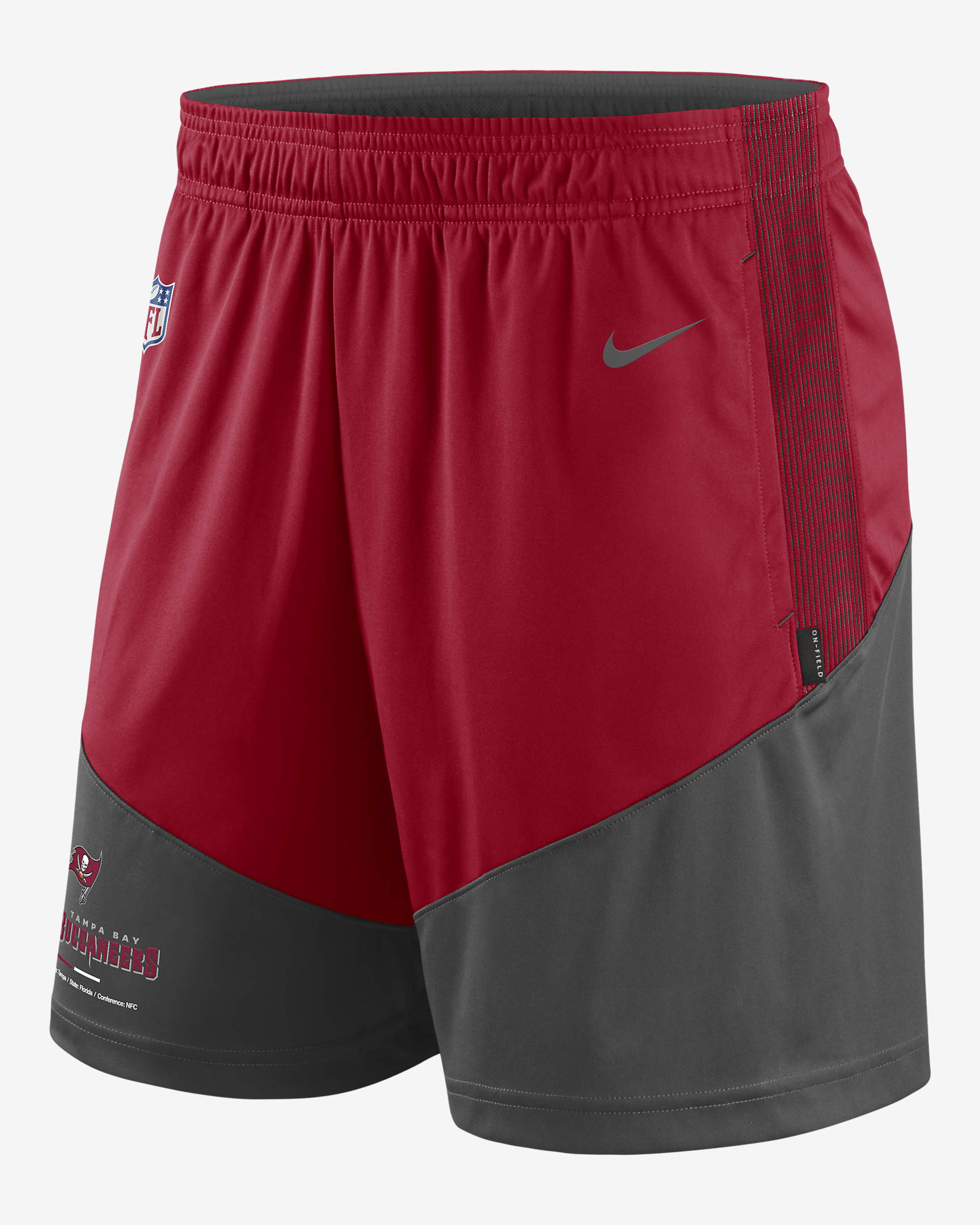Shorts para hombre Nike Dri-FIT Primary Lockup (NFL Tampa Bay ...