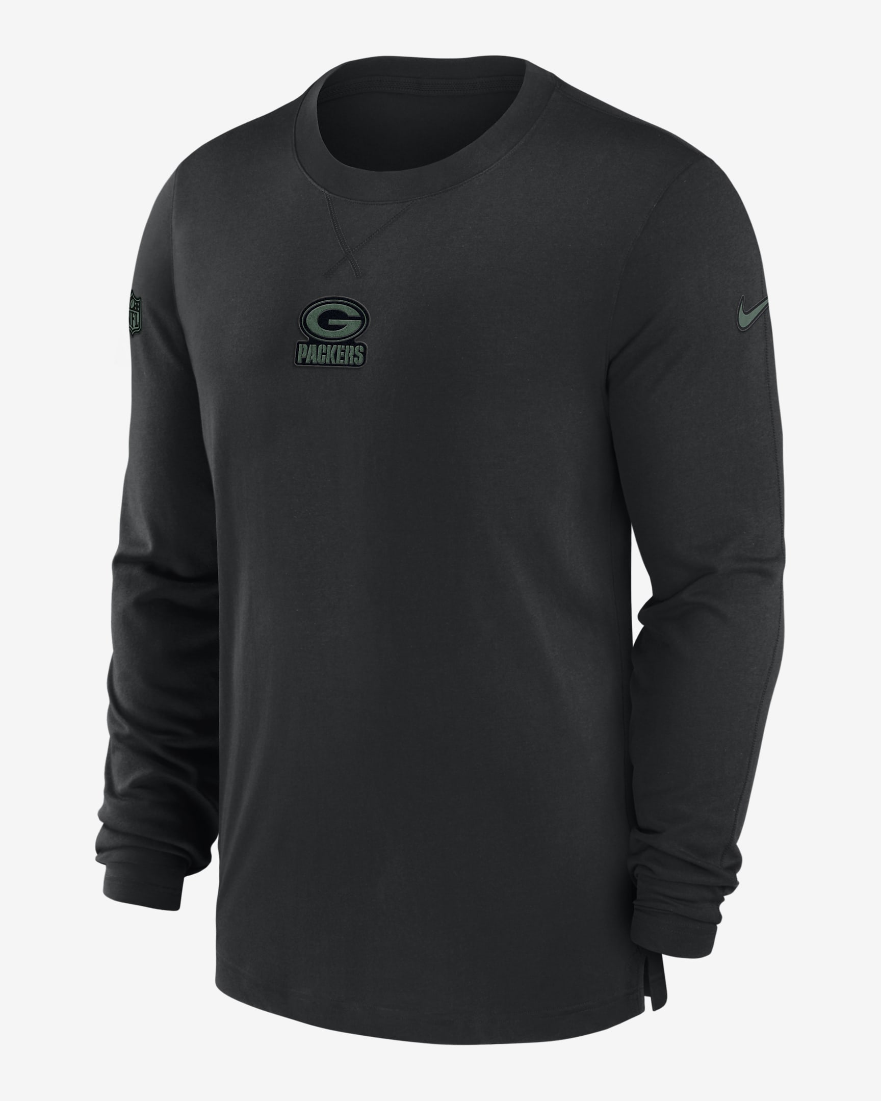 Green Bay Packers Sideline Men’s Nike Dri-FIT NFL Long-Sleeve Top. Nike.com