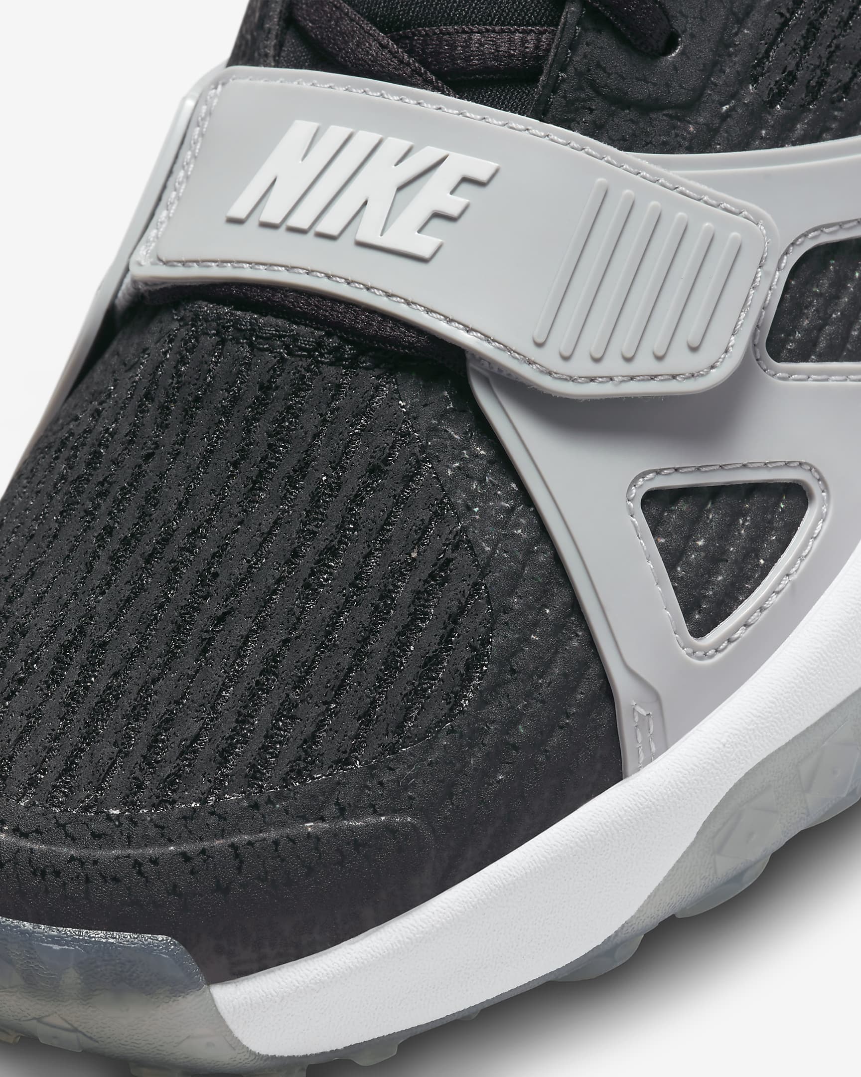 Nike Air Zoom Diamond Elite Turf Men's Baseball Shoes - Black/Wolf Grey/Cool Grey/White