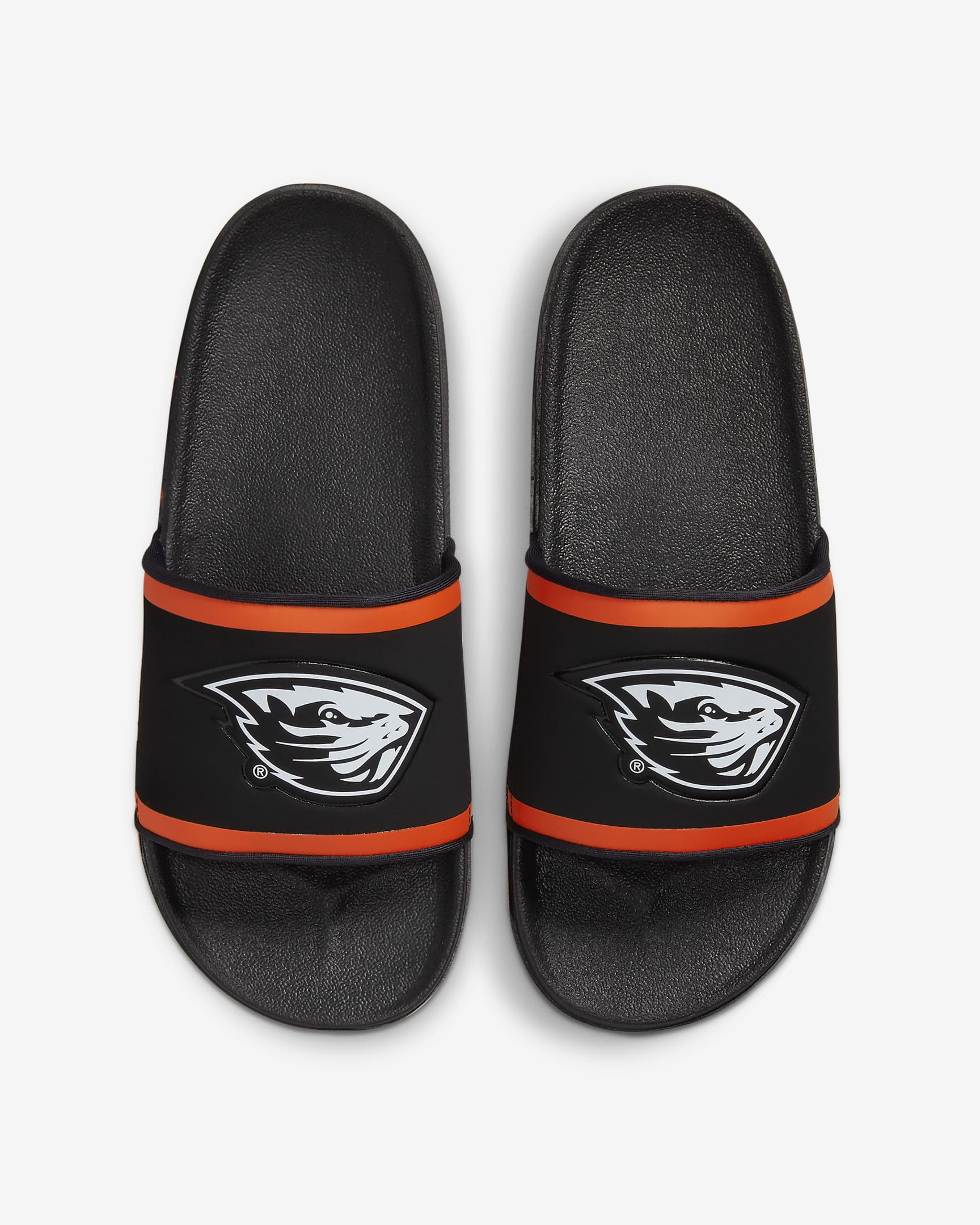 Chancla Nike Offcourt (Oregon State) - Negro/Naranja team/Blanco