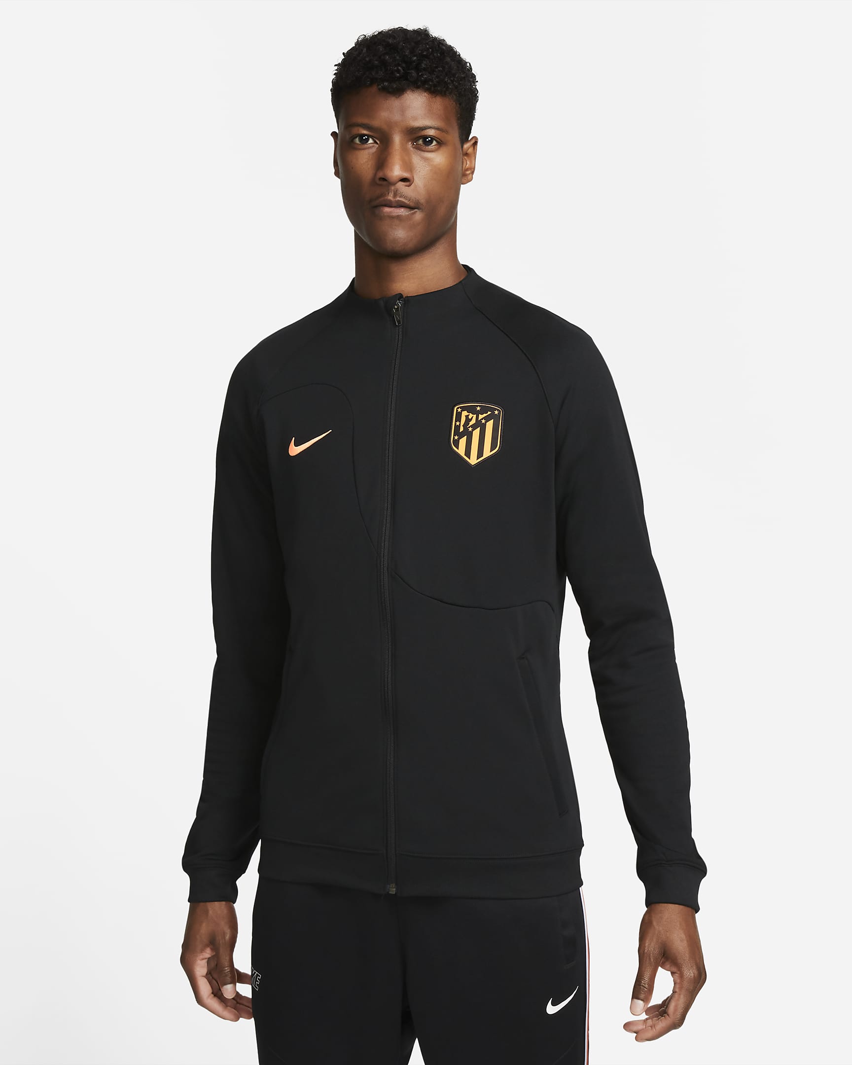 Atlético Madrid Academy Pro Men's Knit Football Jacket. Nike UK