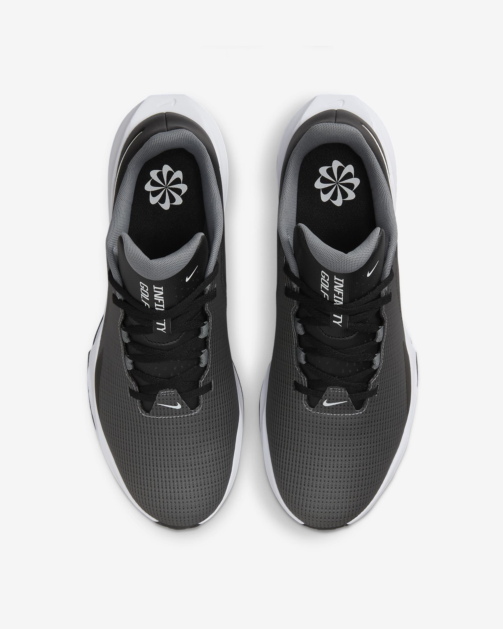 Nike Infinity G NN Golf Shoes - Black/Smoke Grey/White