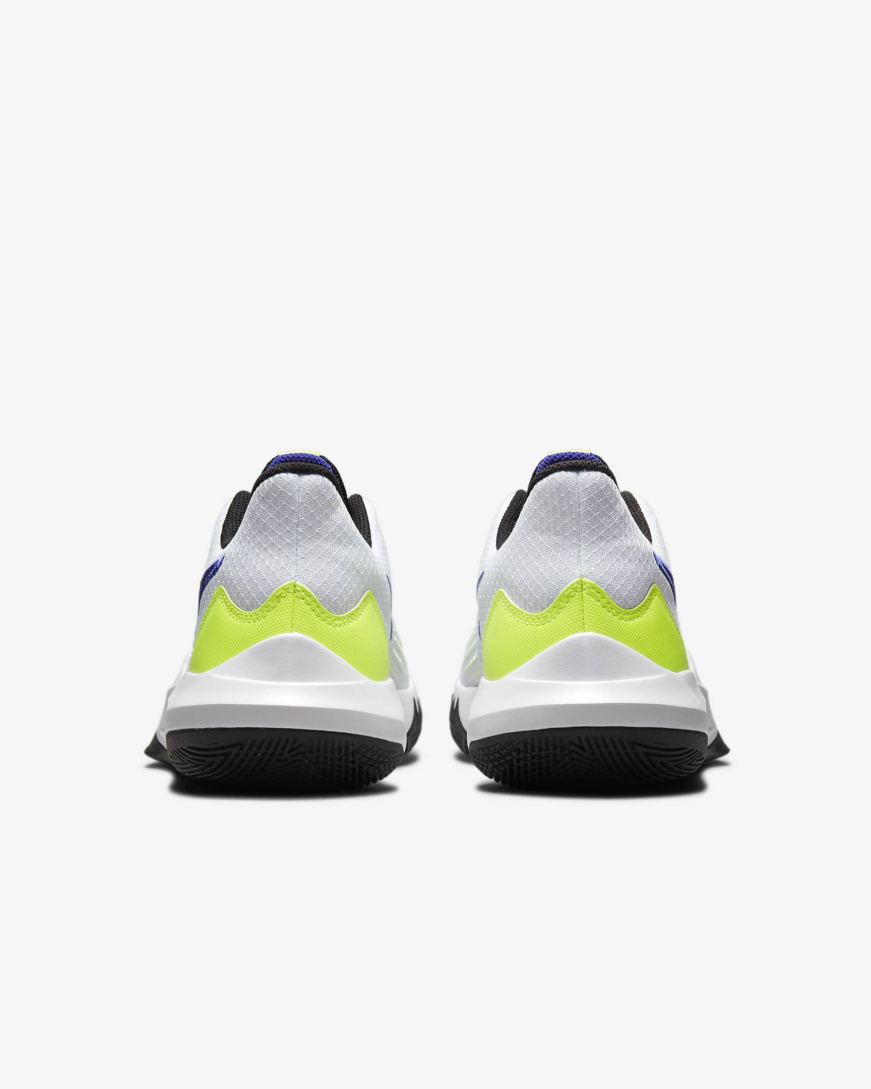 Nike Precision 5 Basketball Shoes - White/Barely Volt/Volt/Black