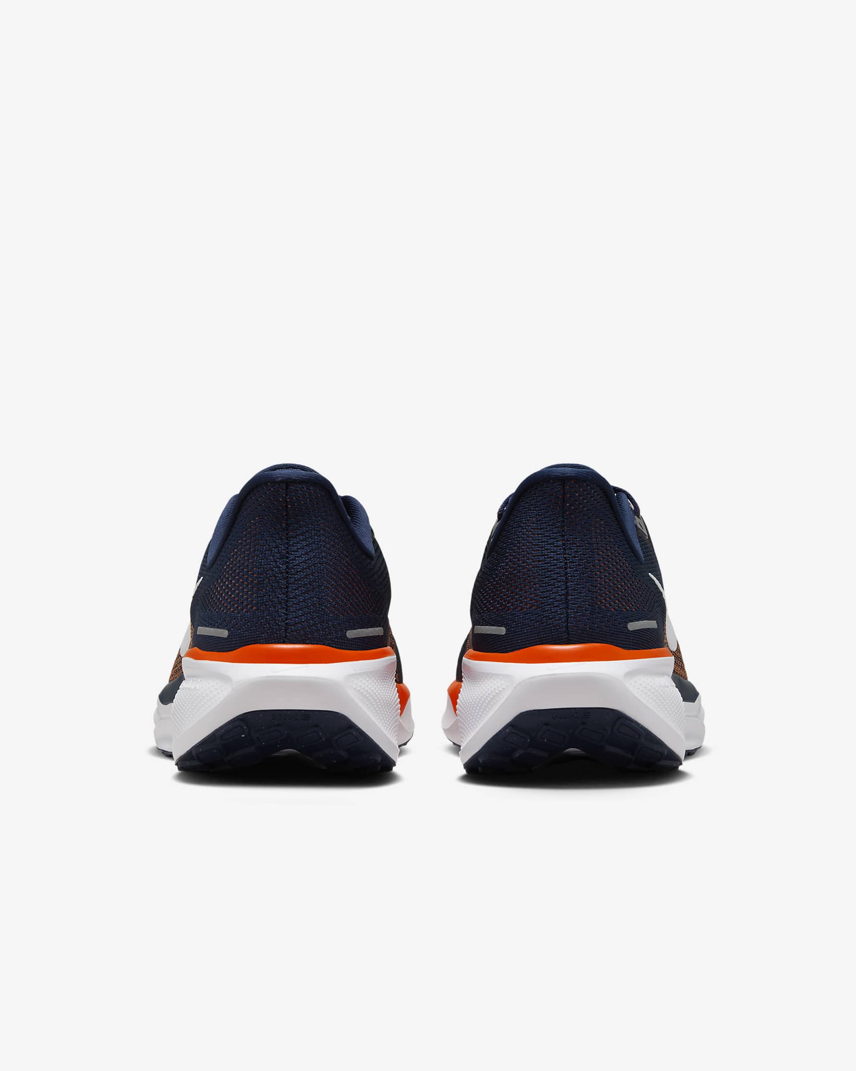 Tenis de correr en pavimento para hombre Nike Pegasus 41 NFL Denver Broncos - Azul marino universitario/Blanco/Naranja brillante/Blanco