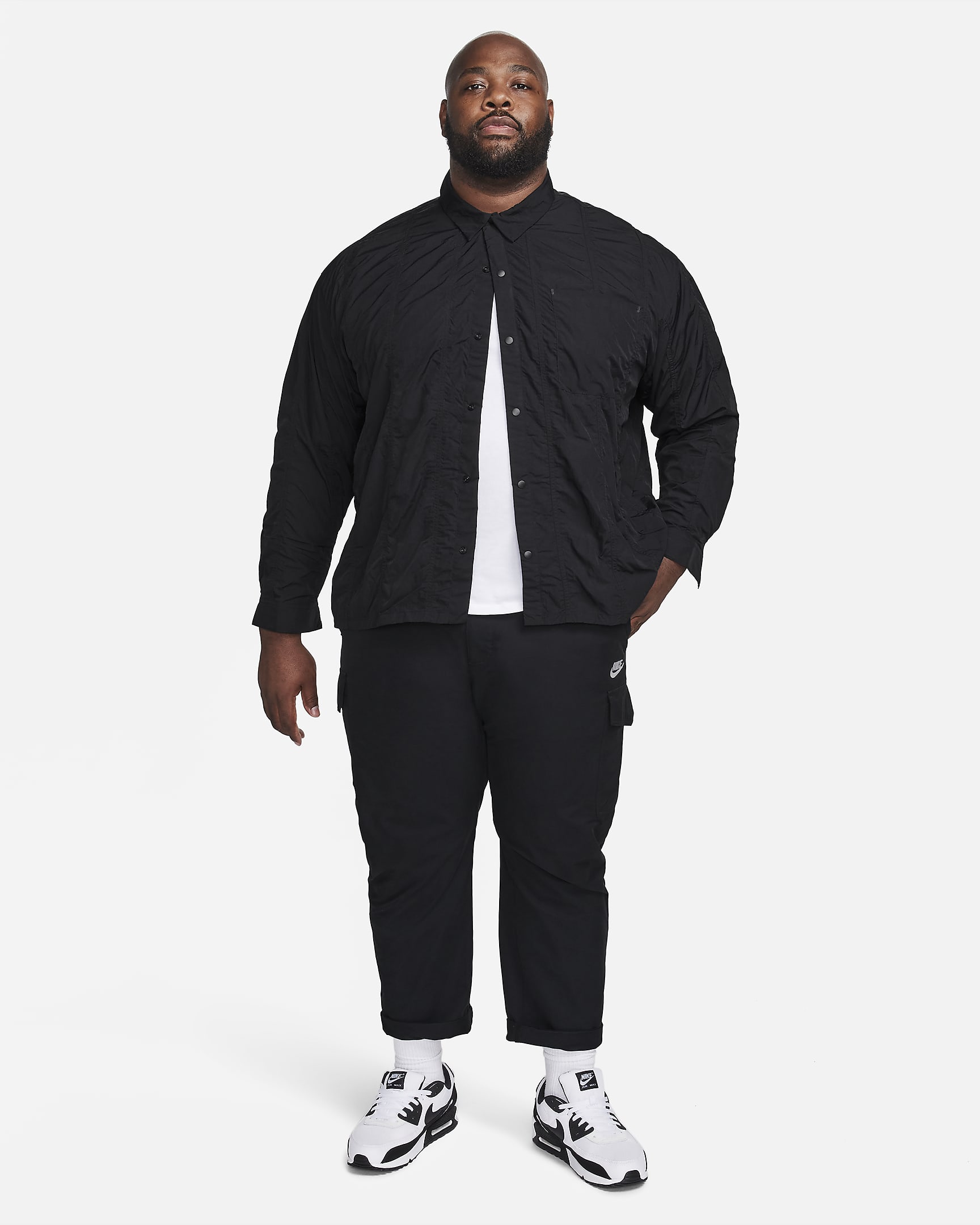 Nike Sportswear Tech Pack Men's Woven Long-Sleeve Top. Nike.com