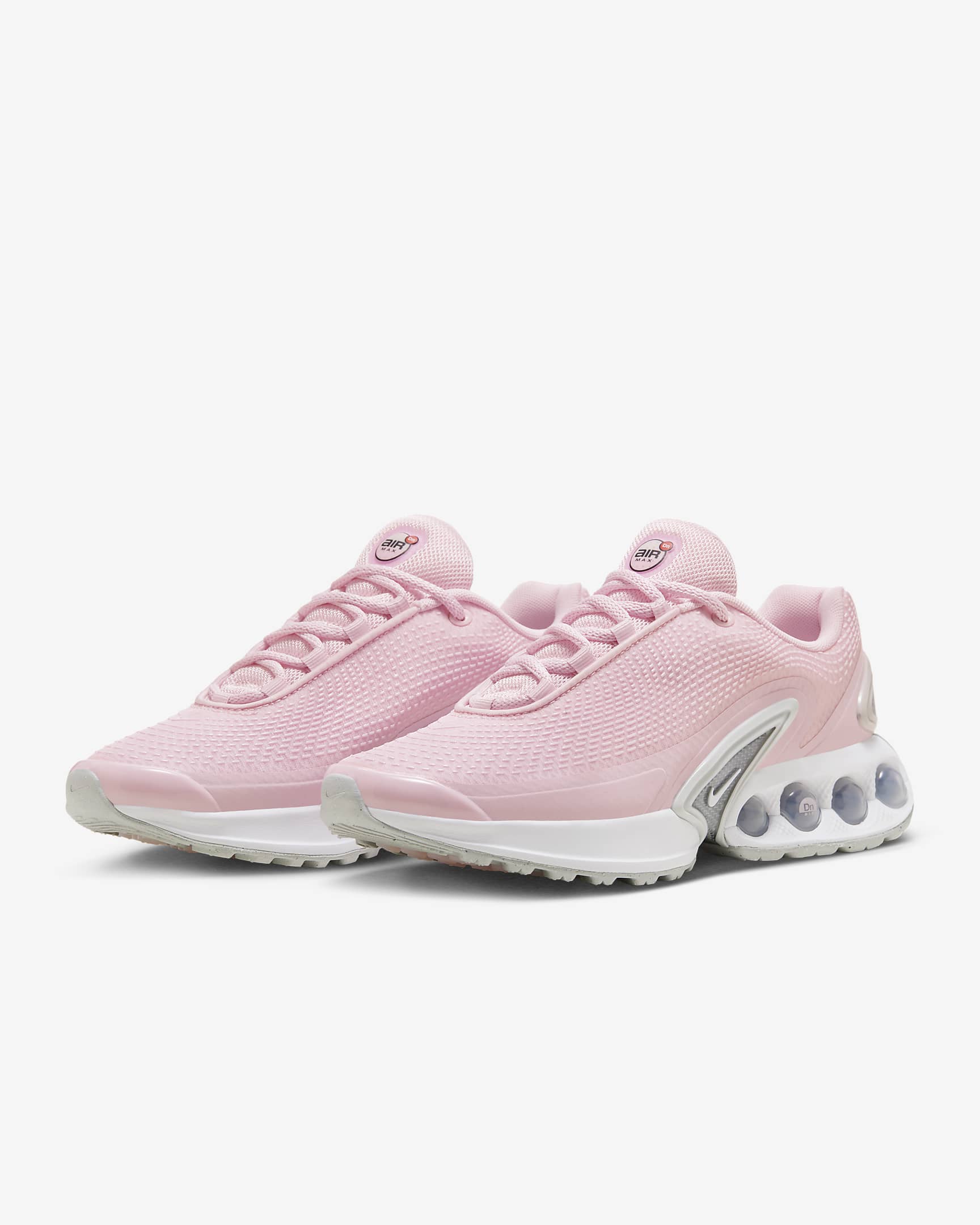 Chaussure Nike Air Max Dn SE pour femme - Pink Foam/Metallic Silver/Blanc/Blanc