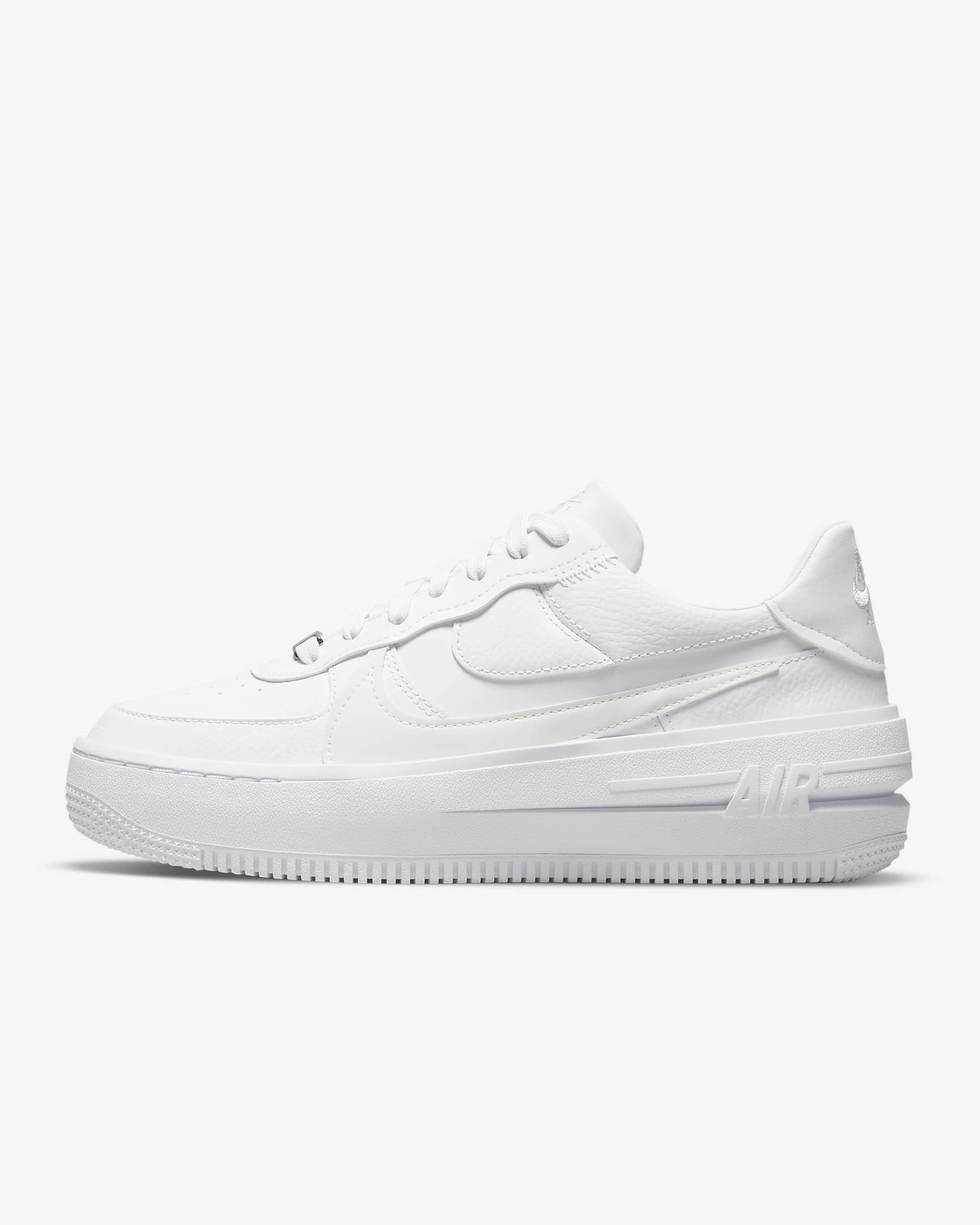 Nike Air Force 1 PLT.AF.ORM 女鞋 - 白色/白色/白色/Summit White