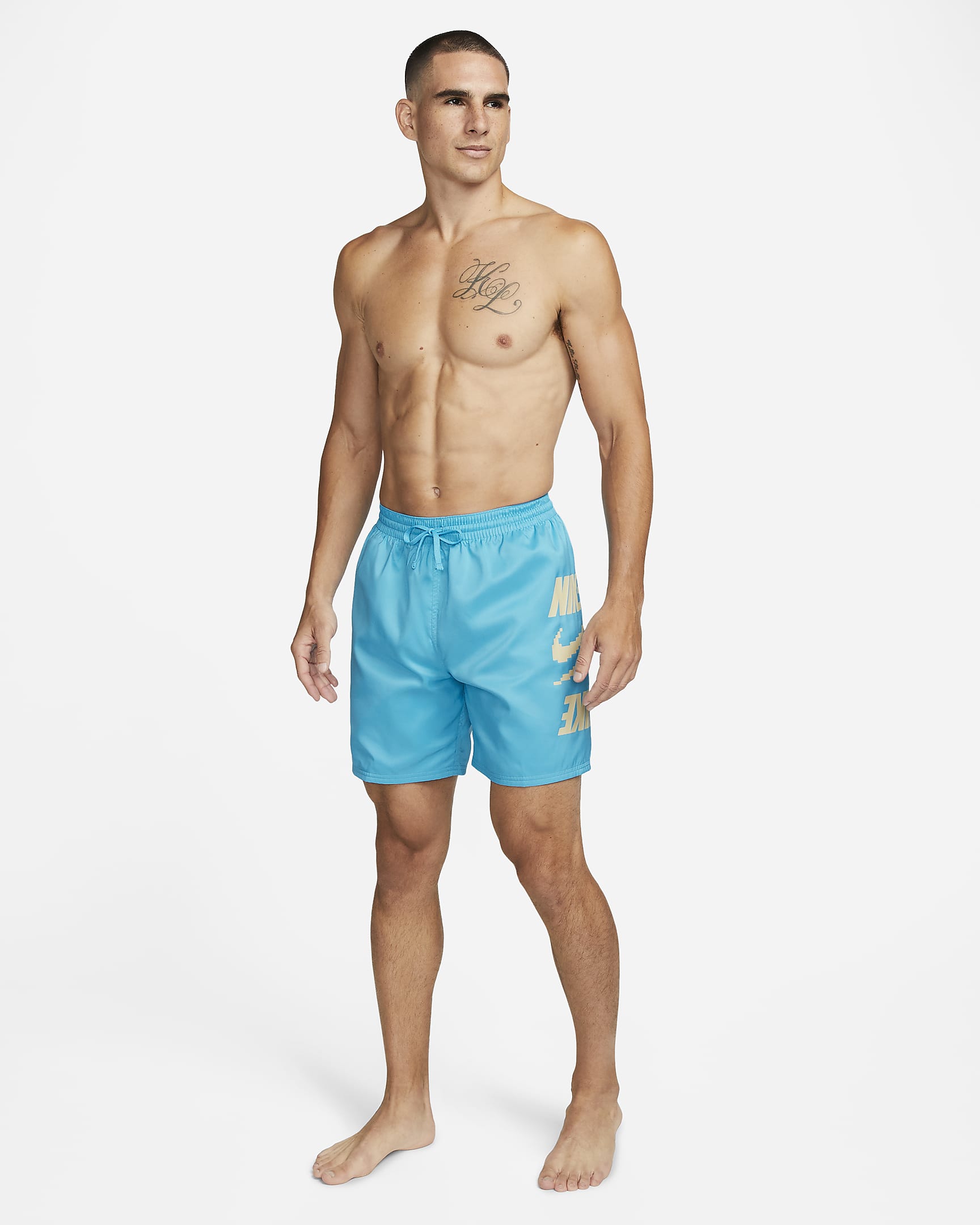 Nike Men's 7" Volley Shorts - Blue Lightning