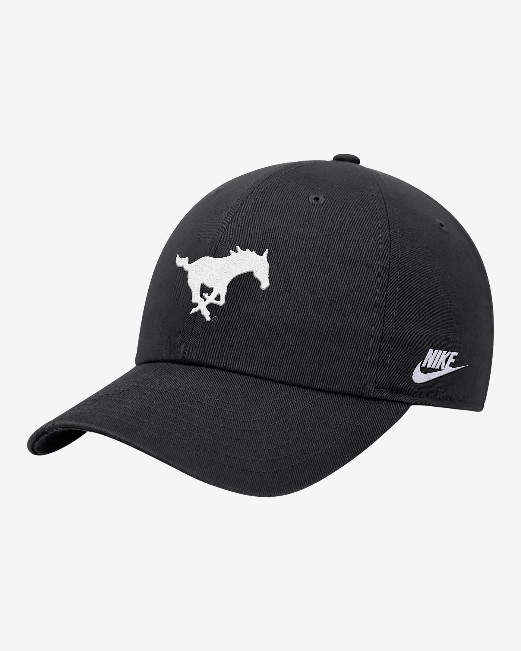 Gorra universitaria Nike SMU - Negro