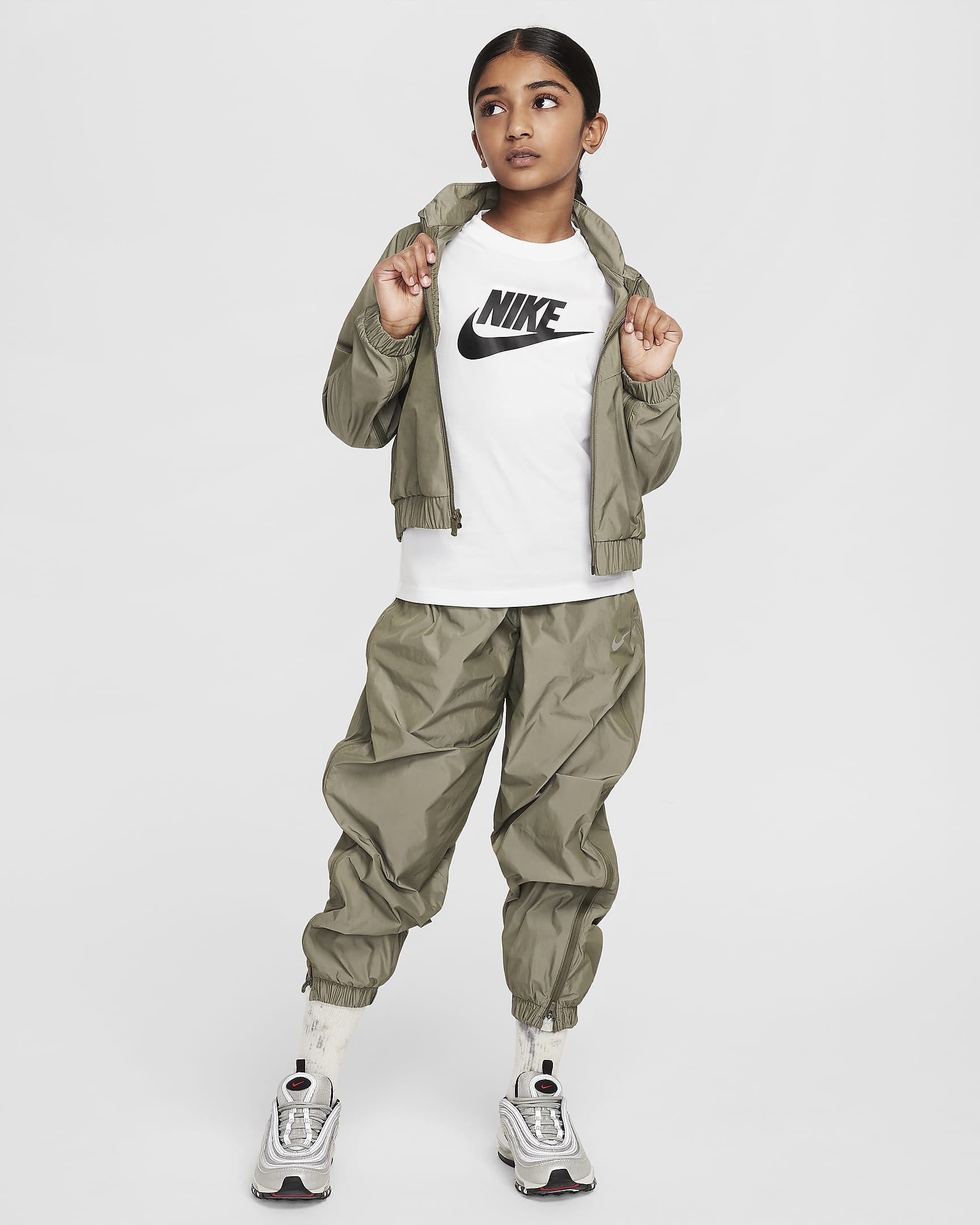 Nike Sportswear T-Shirt für ältere Kinder (Mädchen) - Weiß