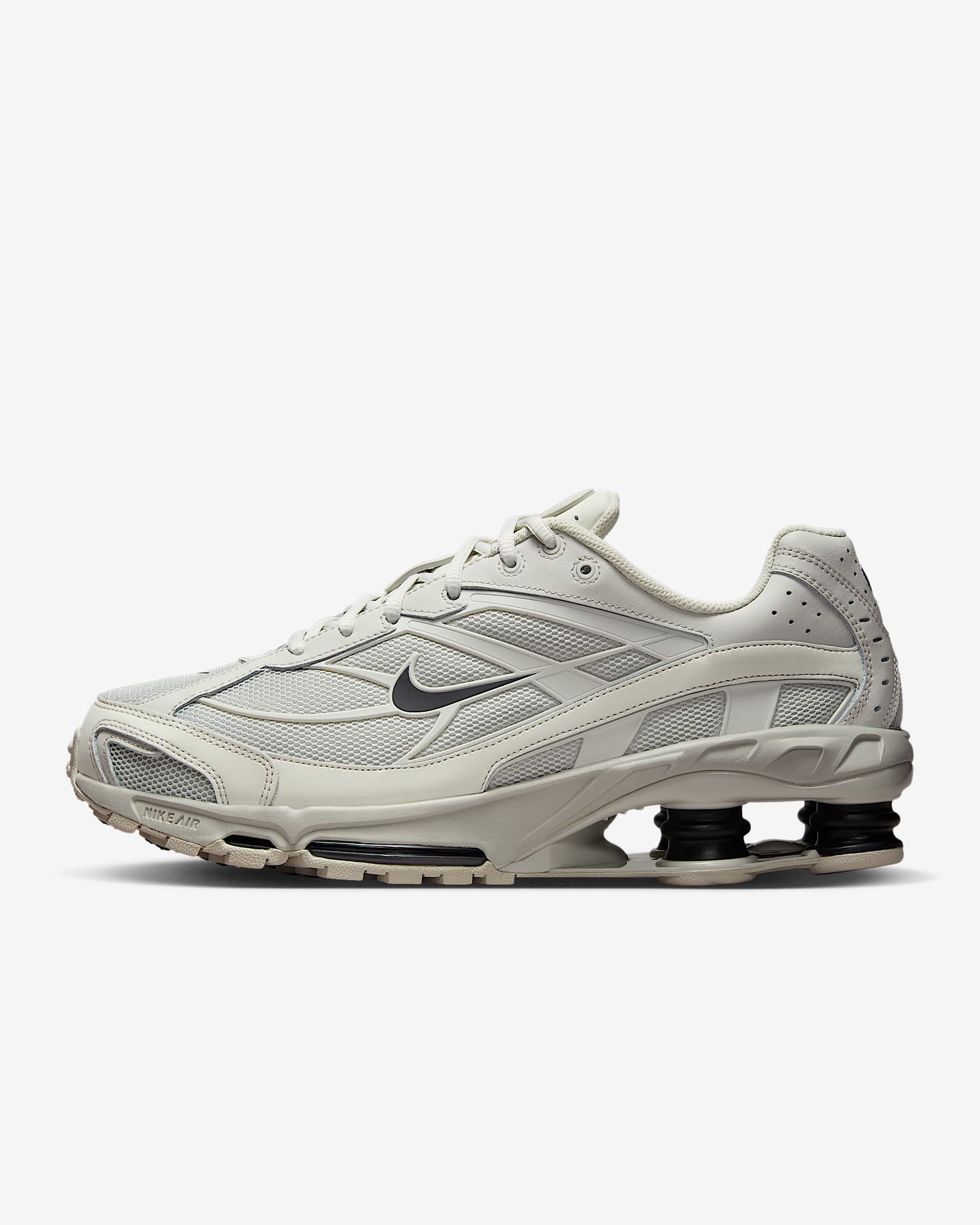 Nike Shox Ride 2 Men's Shoes - Light Bone/Black/Metallic Black