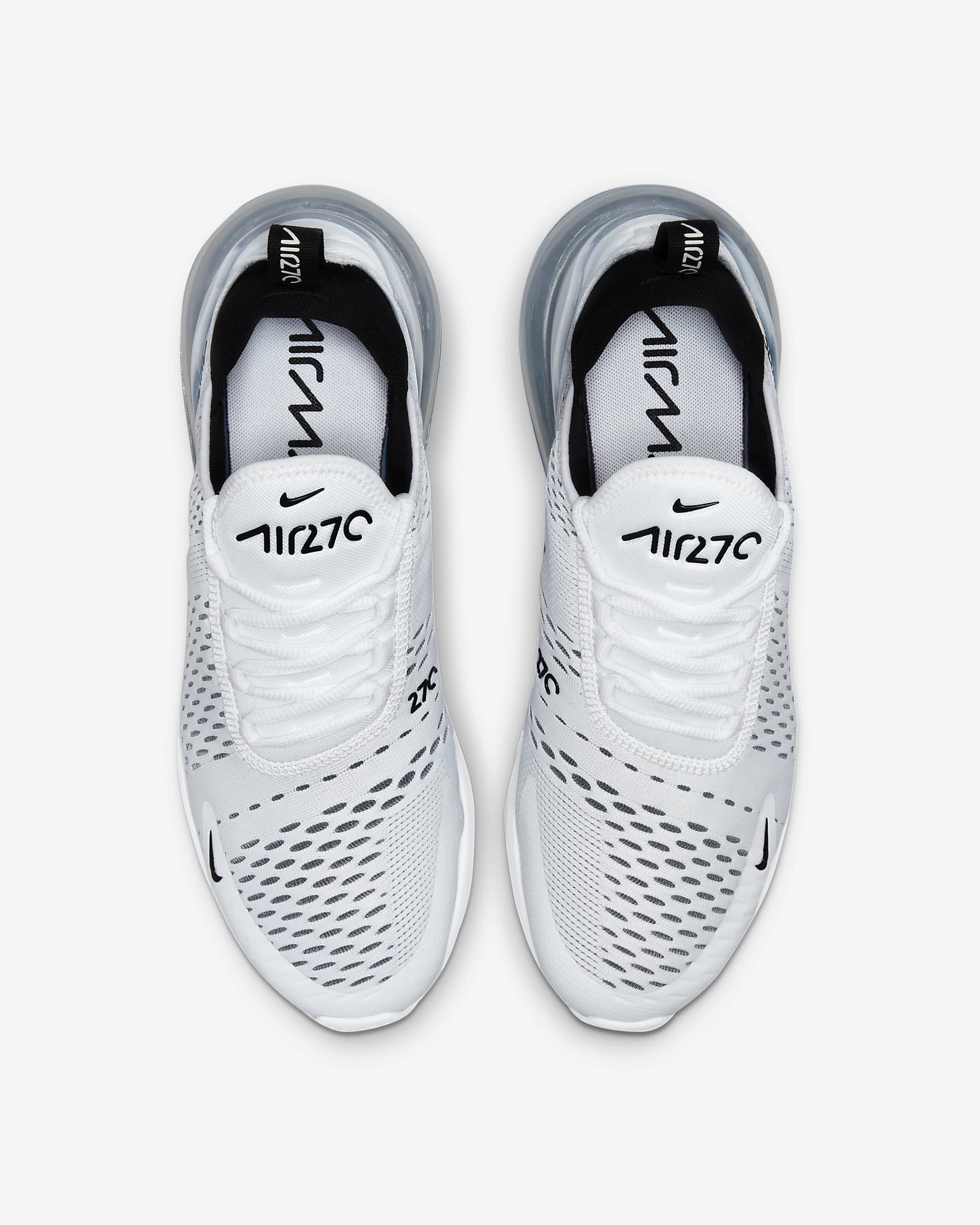 Nike Air Max 270 Women's Shoes - White/White/Black