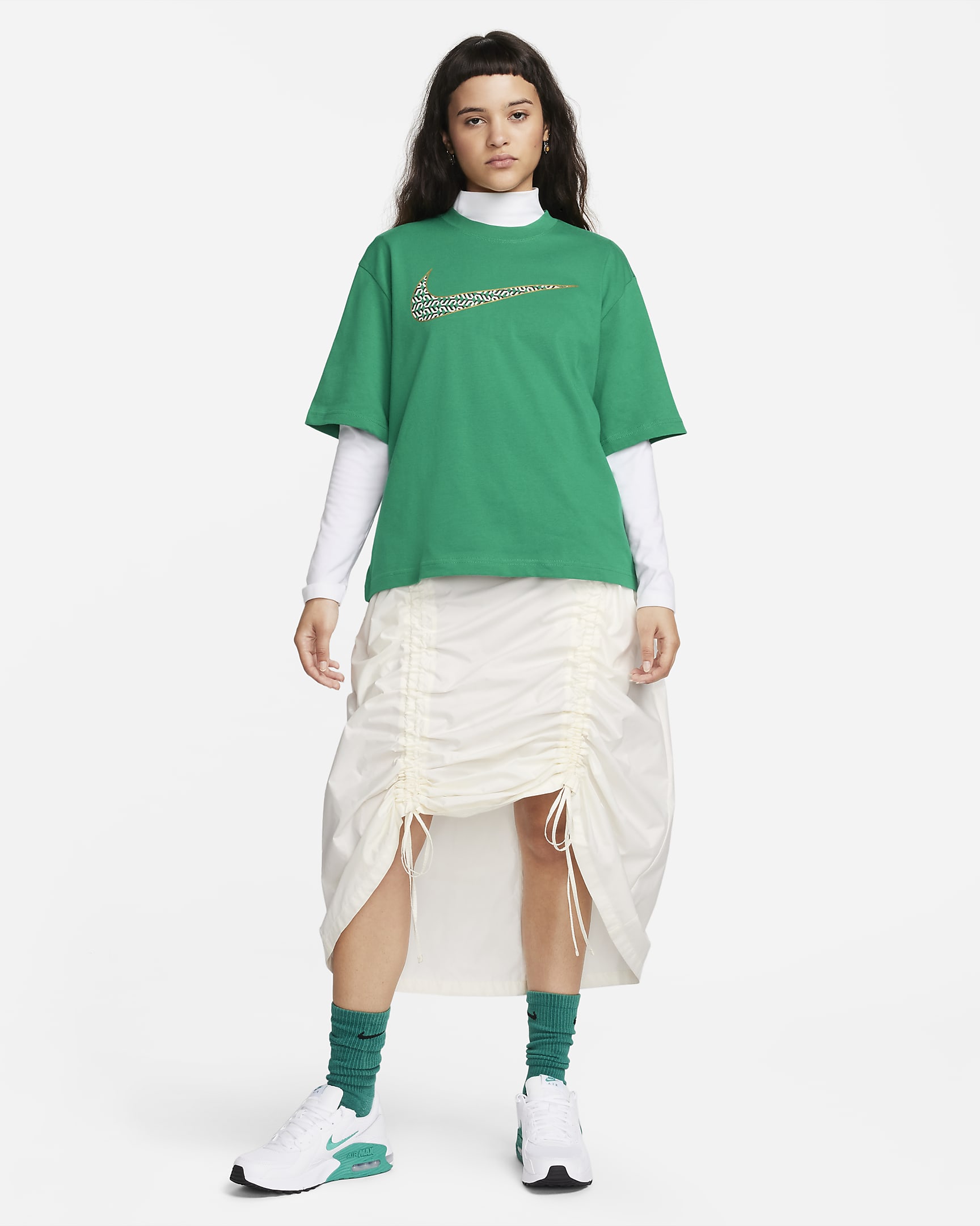 Nike Sportswear Women's Boxy T-Shirt - Malachite