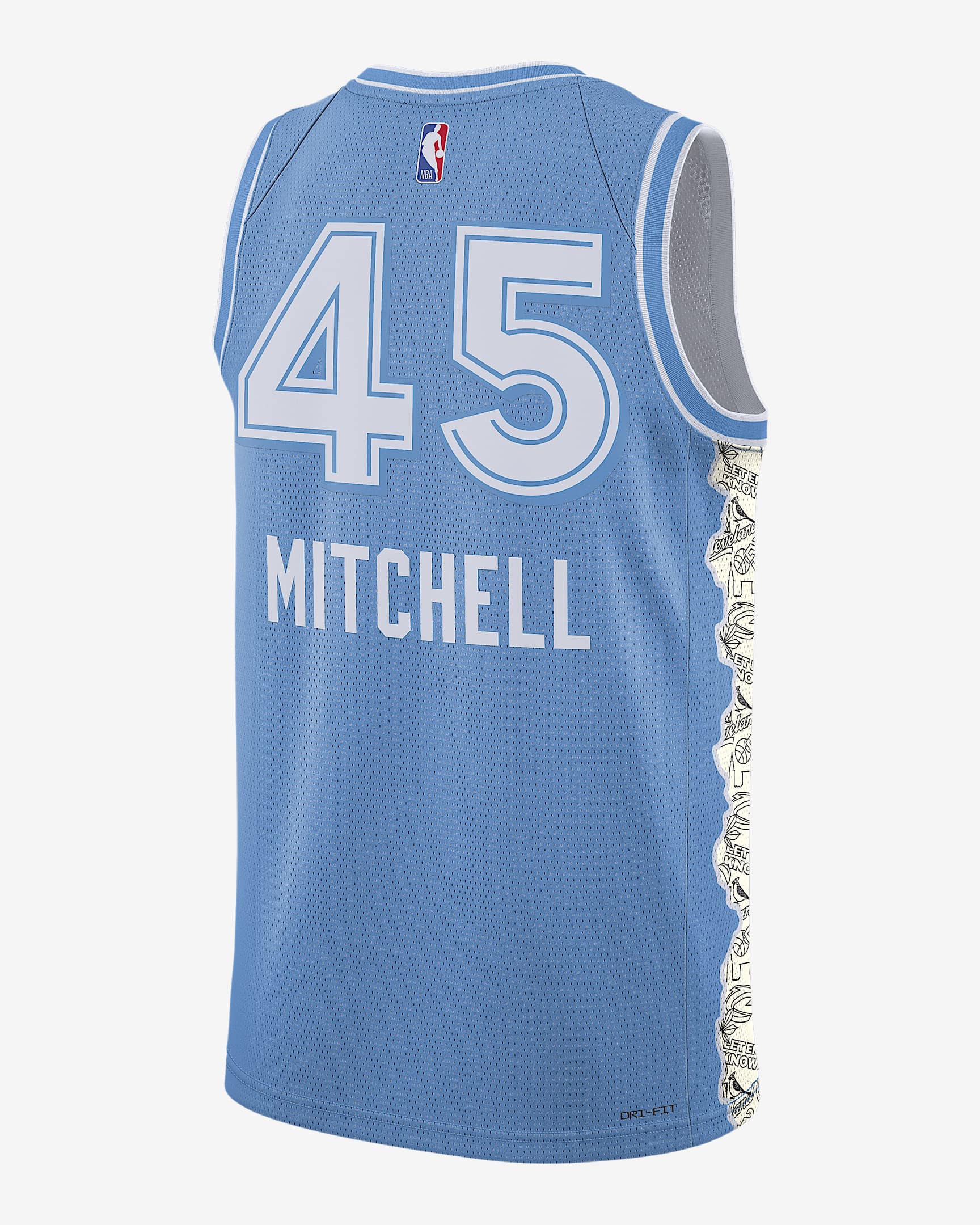 Jersey Nike DriFIT de la NBA Swingman para hombre Donovan Mitchell Cleveland Cavaliers 2024/25
