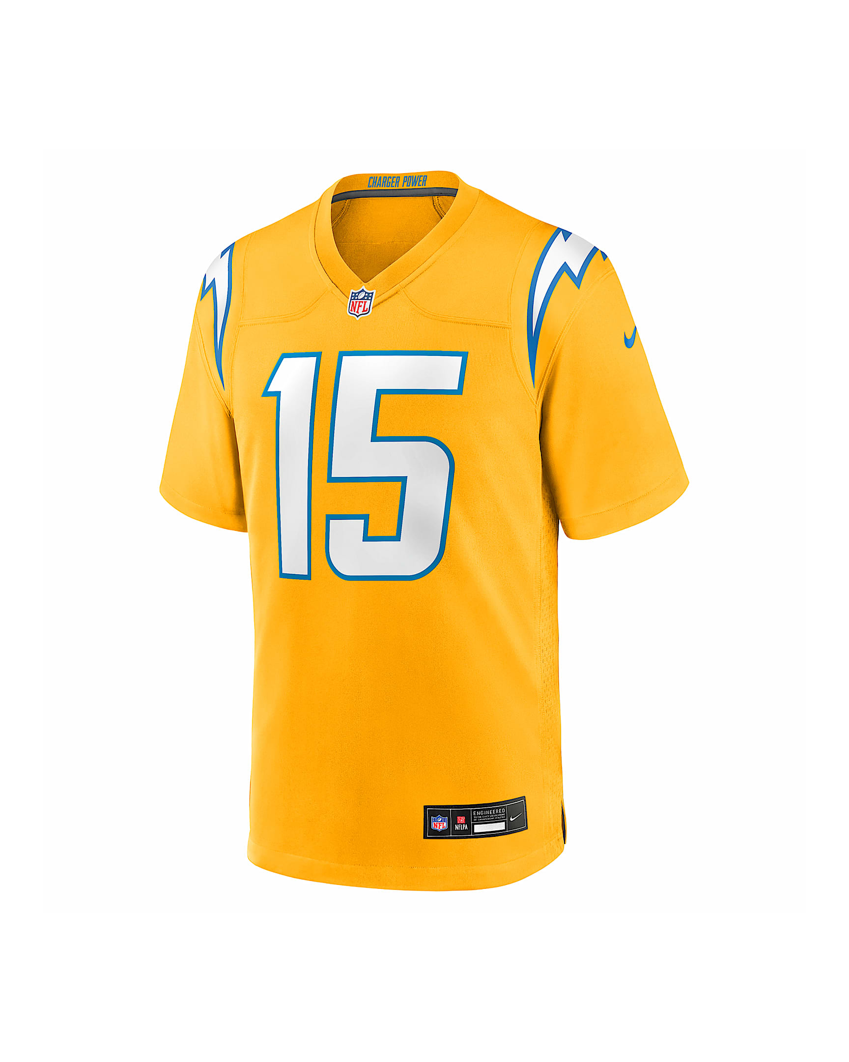Ladd McConkey Los Angeles Chargers Men's Nike NFL Game Jersey - Gold