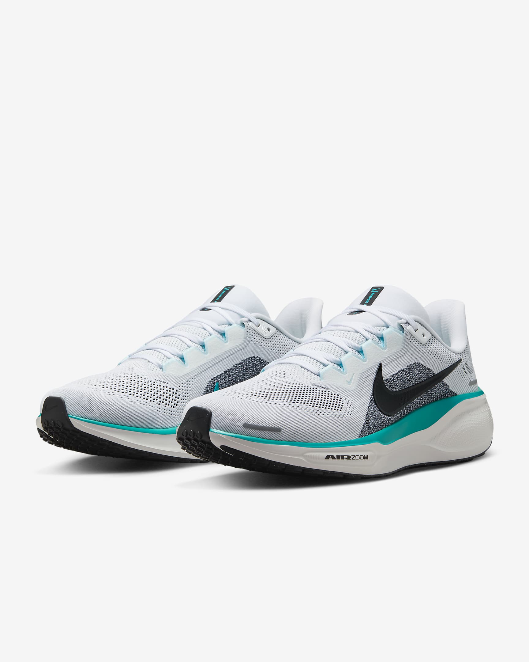 Nike Pegasus 41 Men's Road Running Shoes - White/Dusty Cactus/Glacier Blue/Black