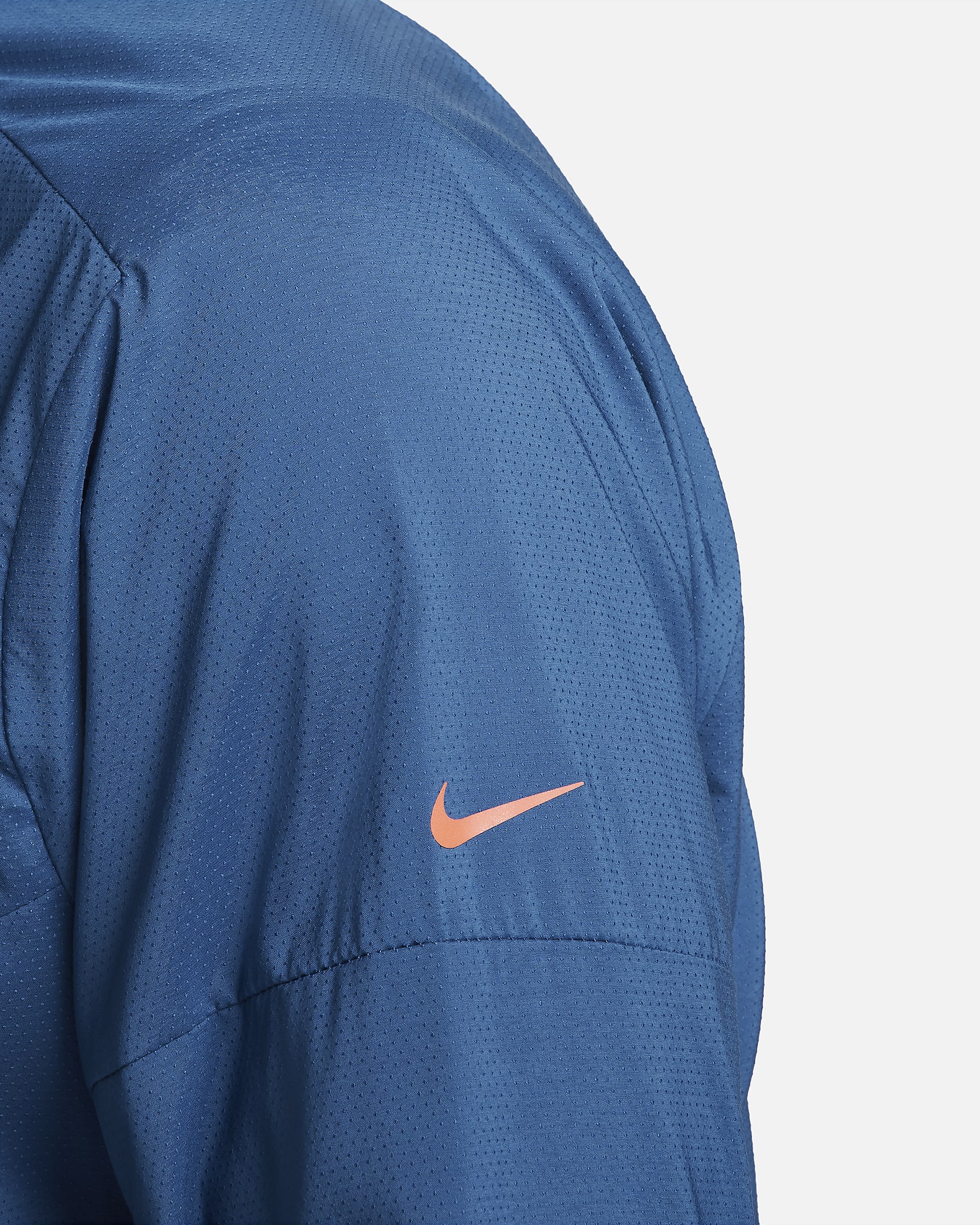 Casaco de running Repel Nike Windrunner Running Energy para homem - Azul Court/Azul Court/Laranja Safety